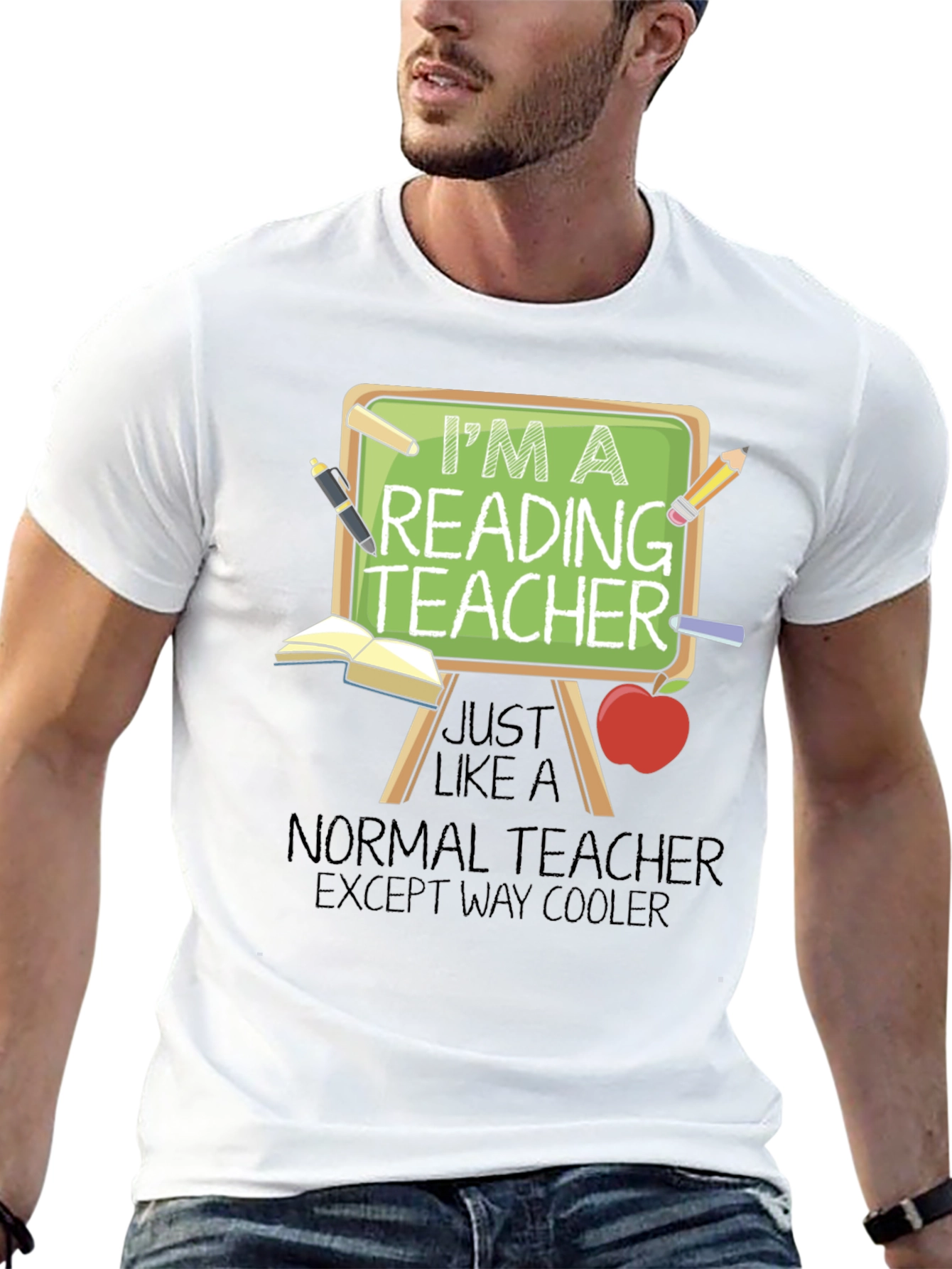 Reading Teacher T-Shirt: Cool & Unique Teacher Appreciation Gift
