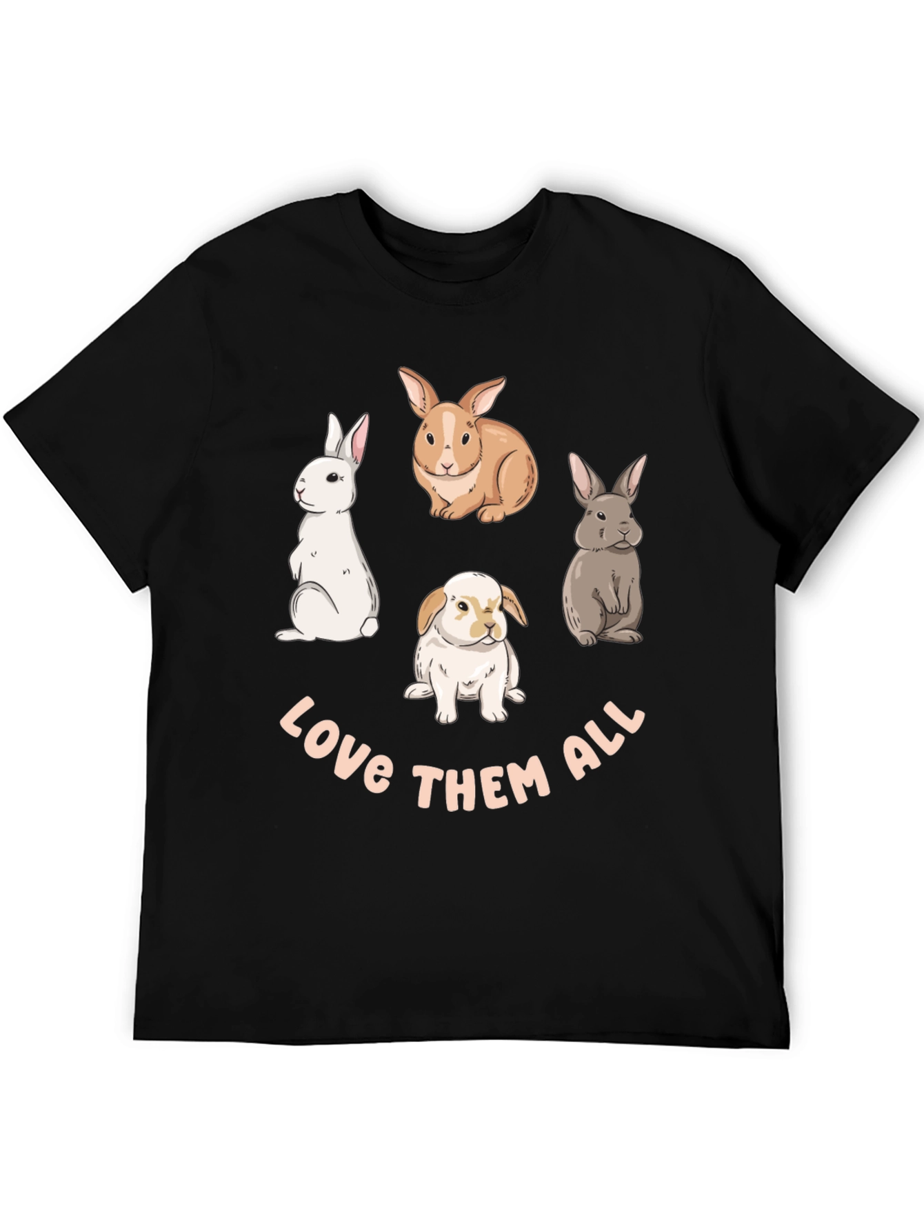 Love Them All Bunny T-Shirt
