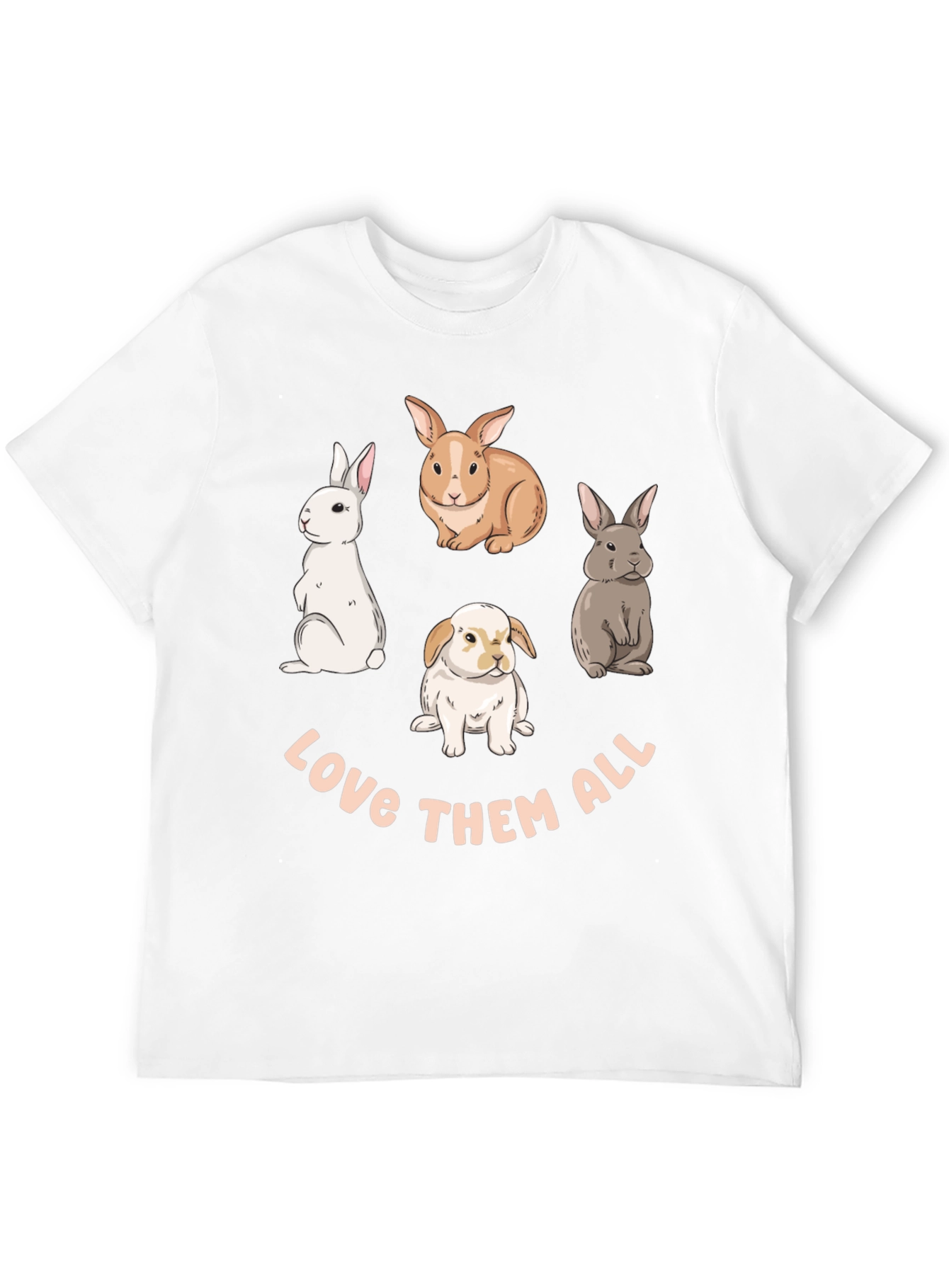 Love Them All Bunny T-Shirt