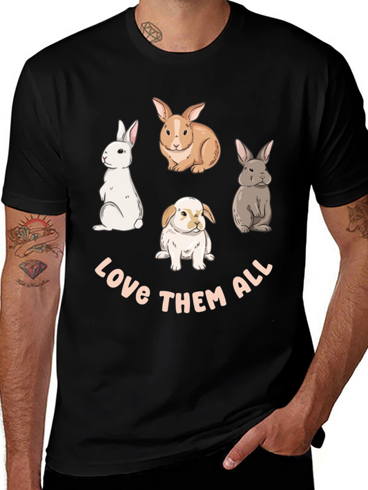 Love Them All Bunny T-Shirt