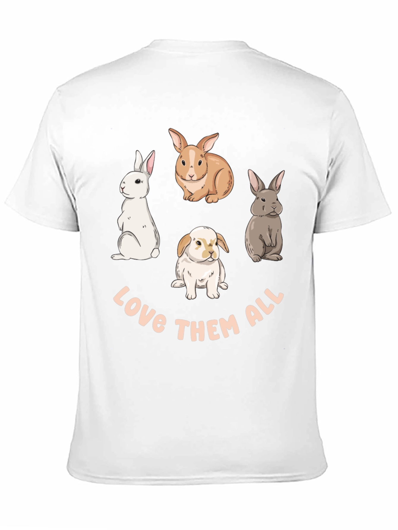 Love Them All Bunny T-Shirt