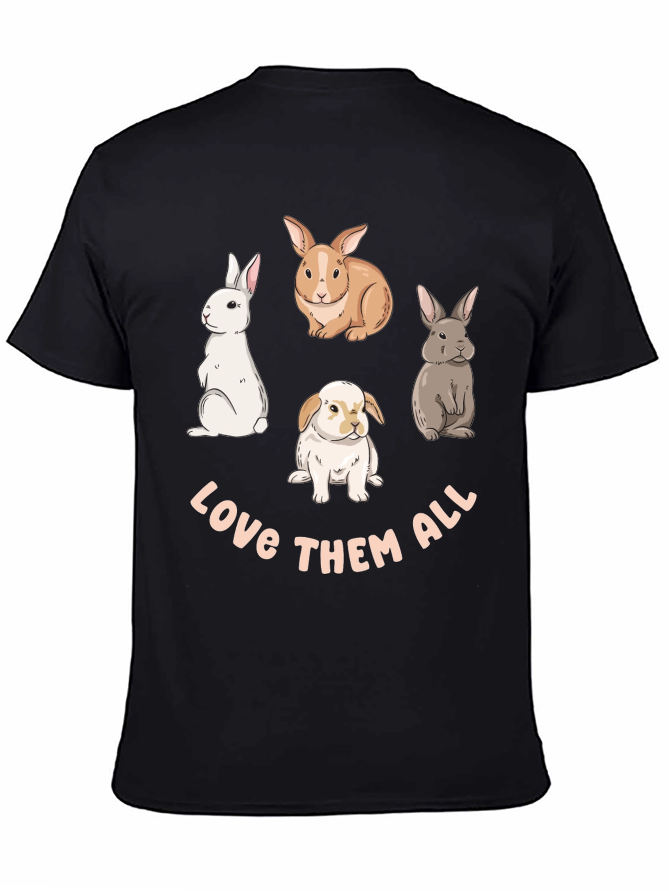Love Them All Bunny T-Shirt