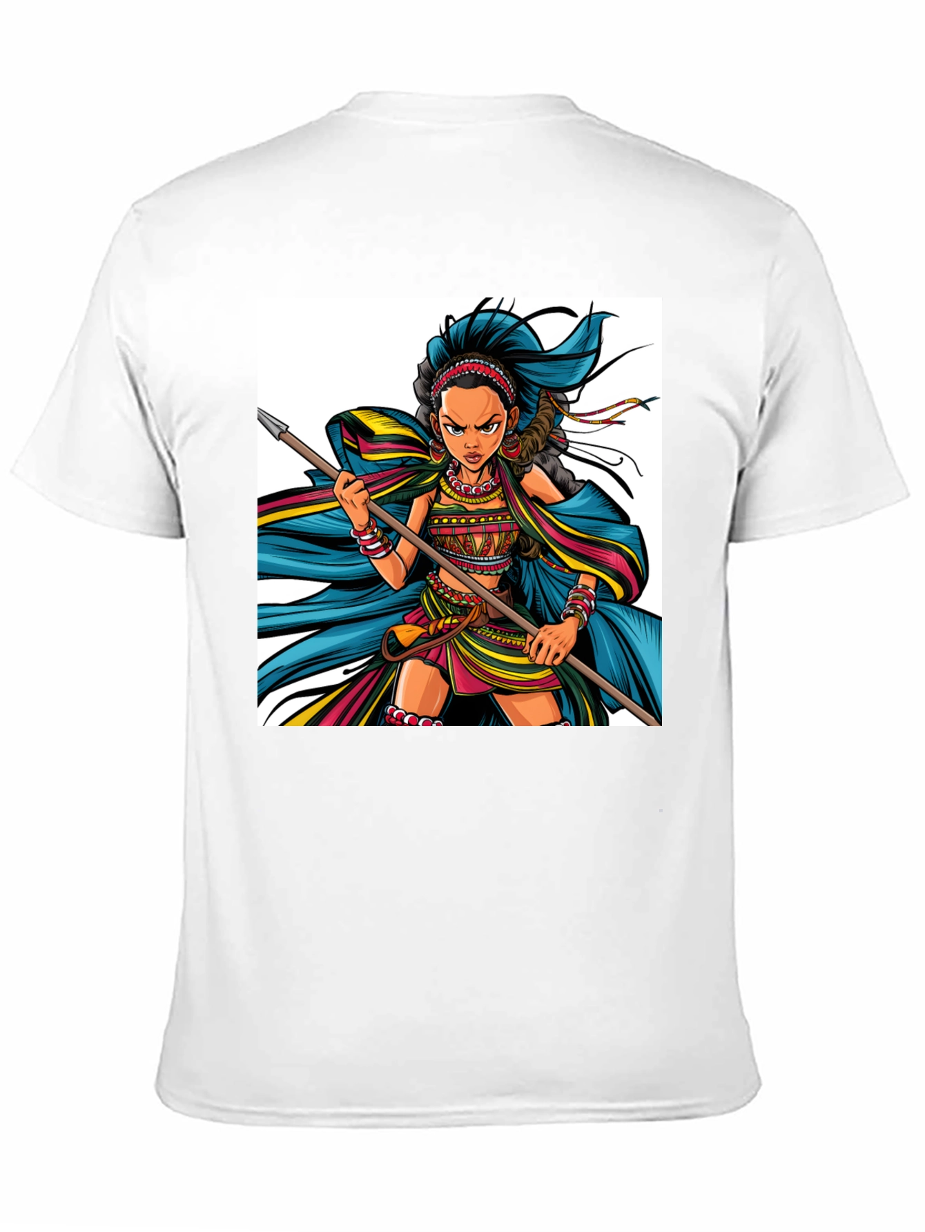 Warrior Woman Graphic Tee - Unisex Cotton T-Shirt