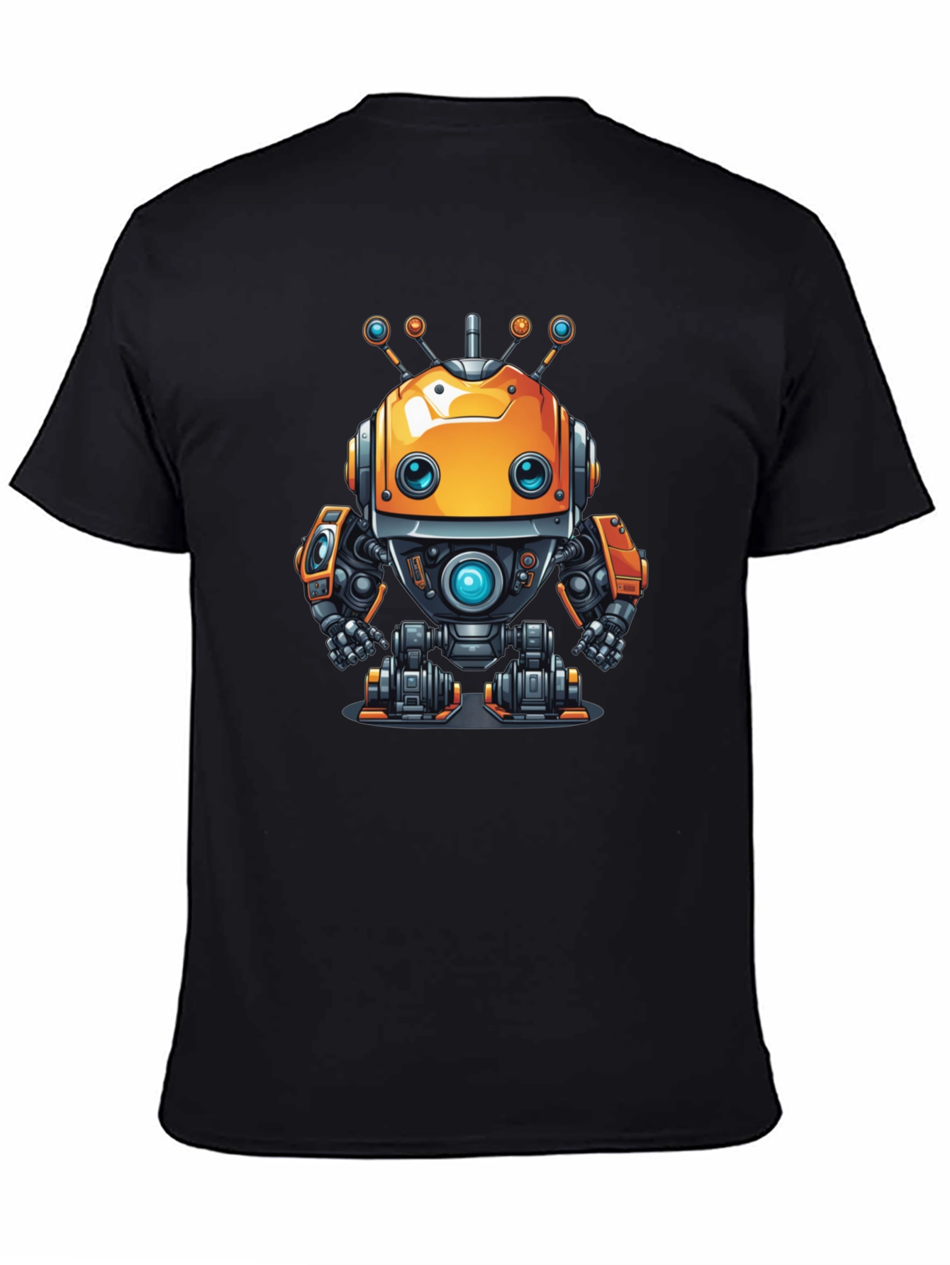 Robot Graphic Tee - Unique Design