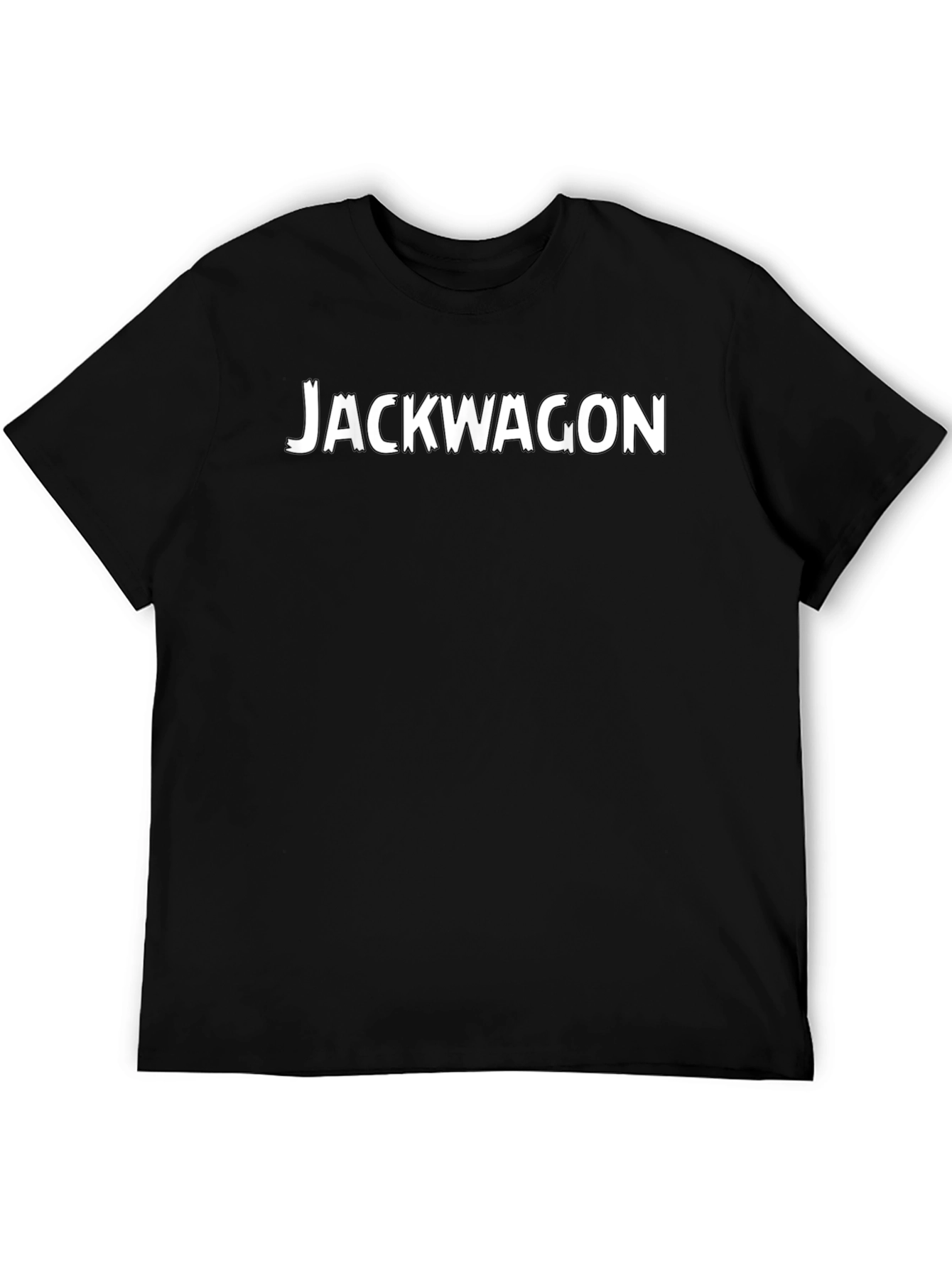 Jackwagon Graphic Tee - Black Cotton T-Shirt