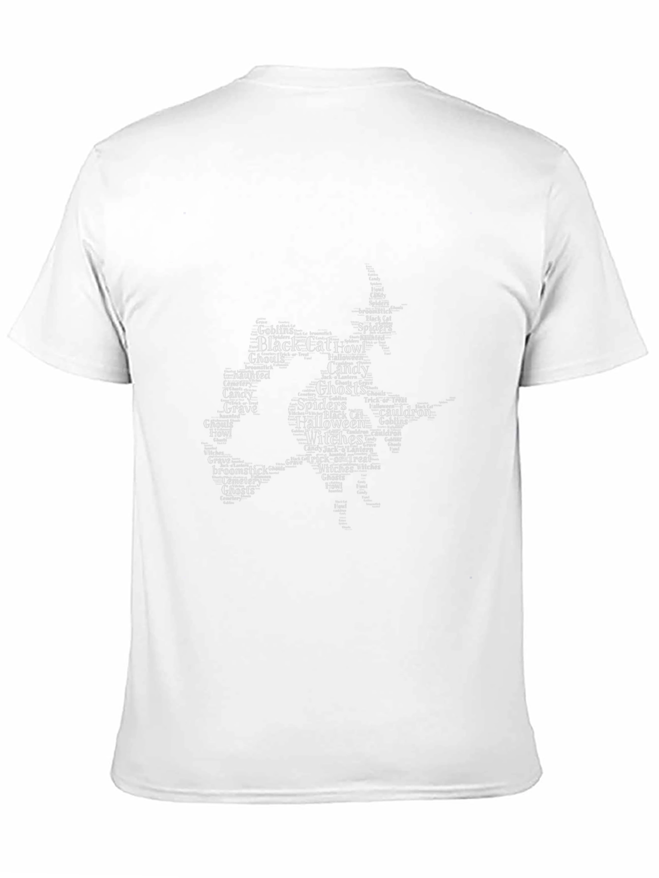 Halloween Word Art Witch T-Shirt