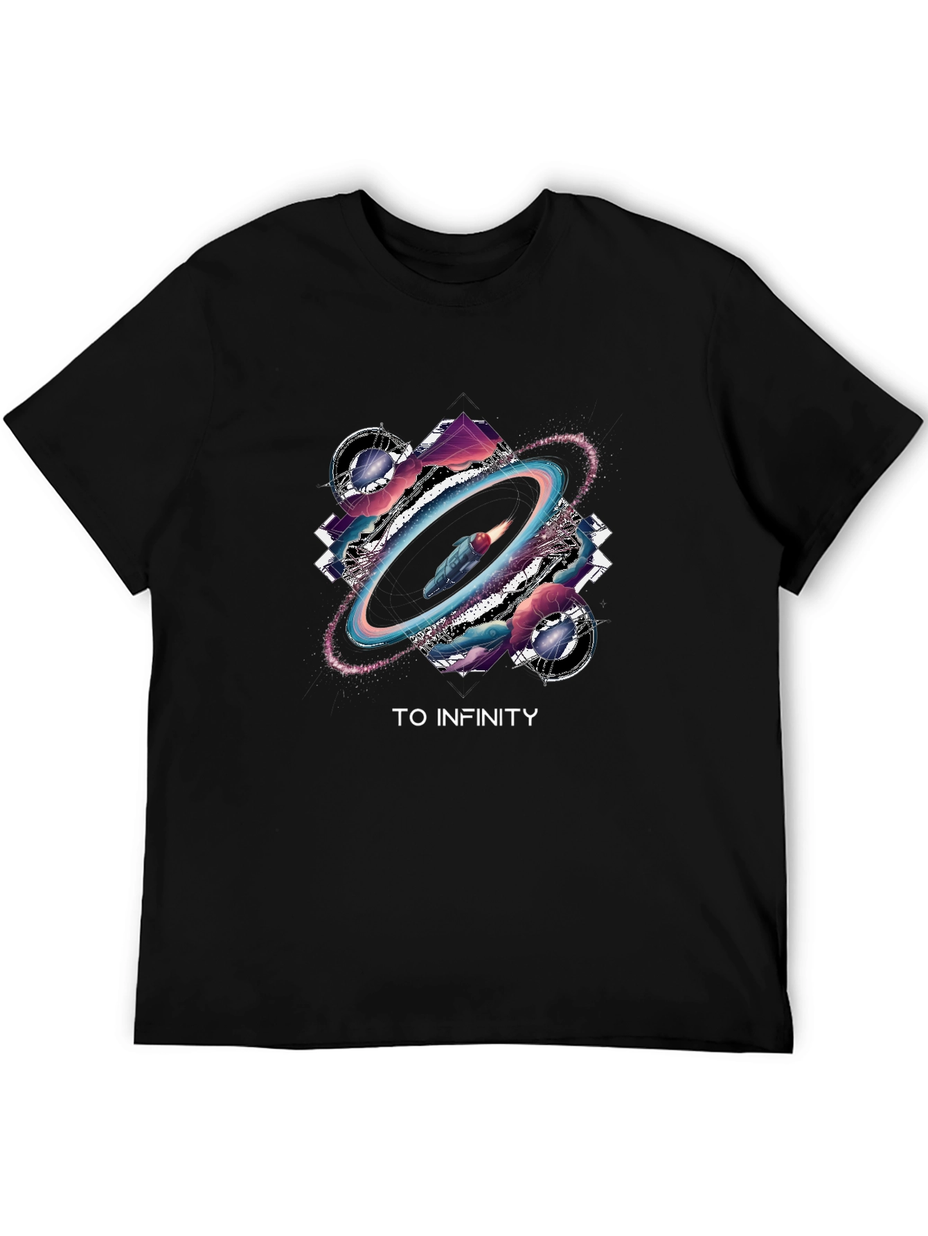 To Infinity Graphic Tee - Space Adventure Shirt