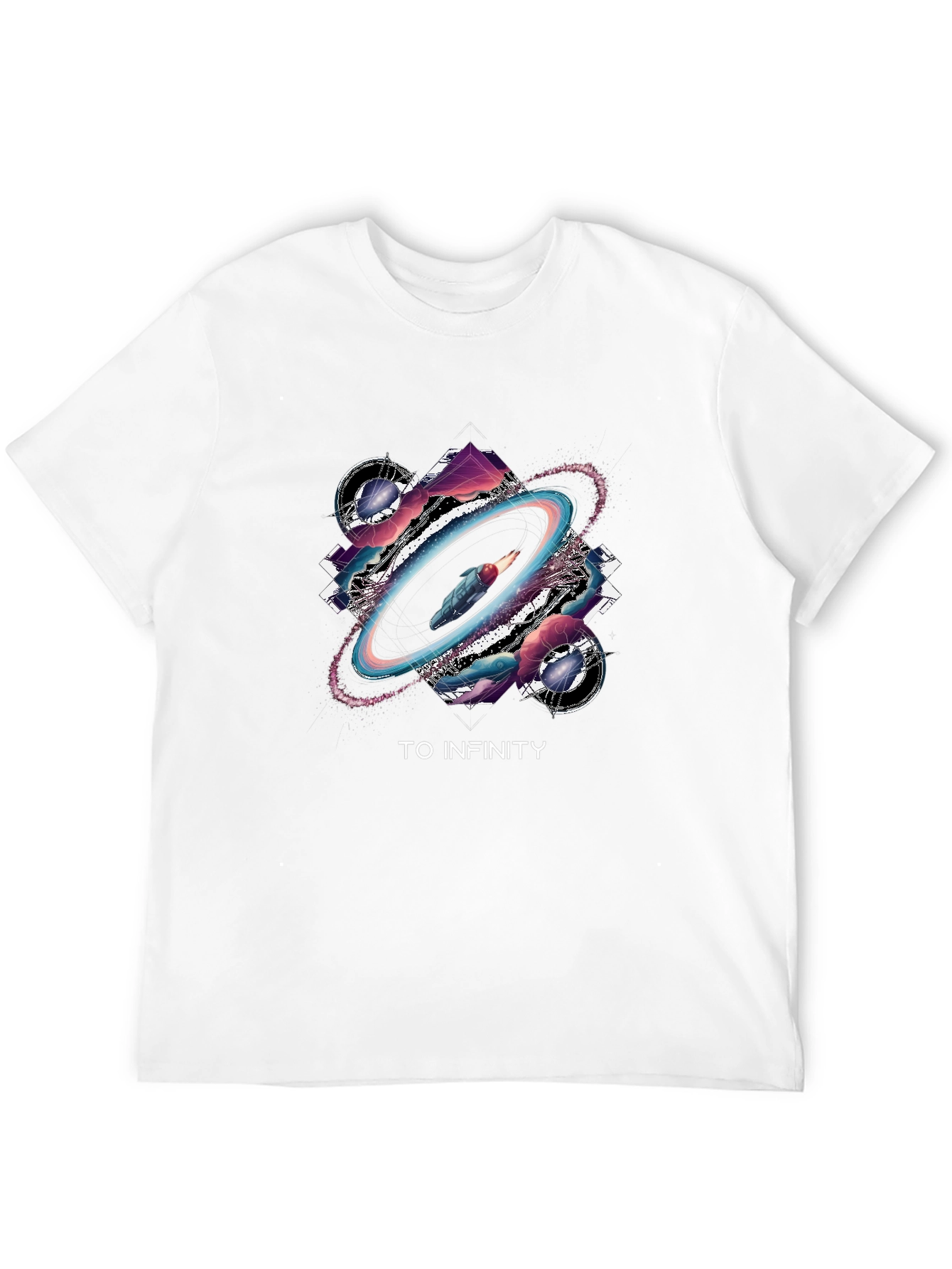 To Infinity Graphic Tee - Space Adventure Shirt