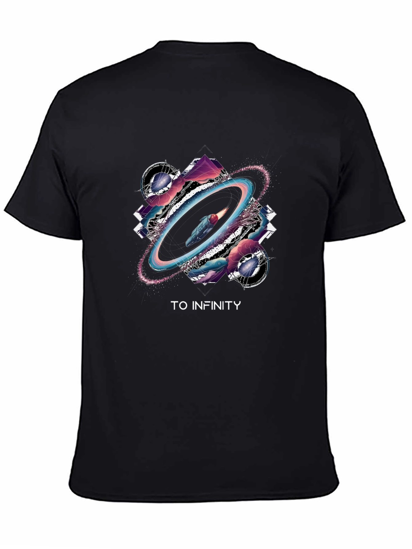 To Infinity Graphic Tee - Space Adventure Shirt