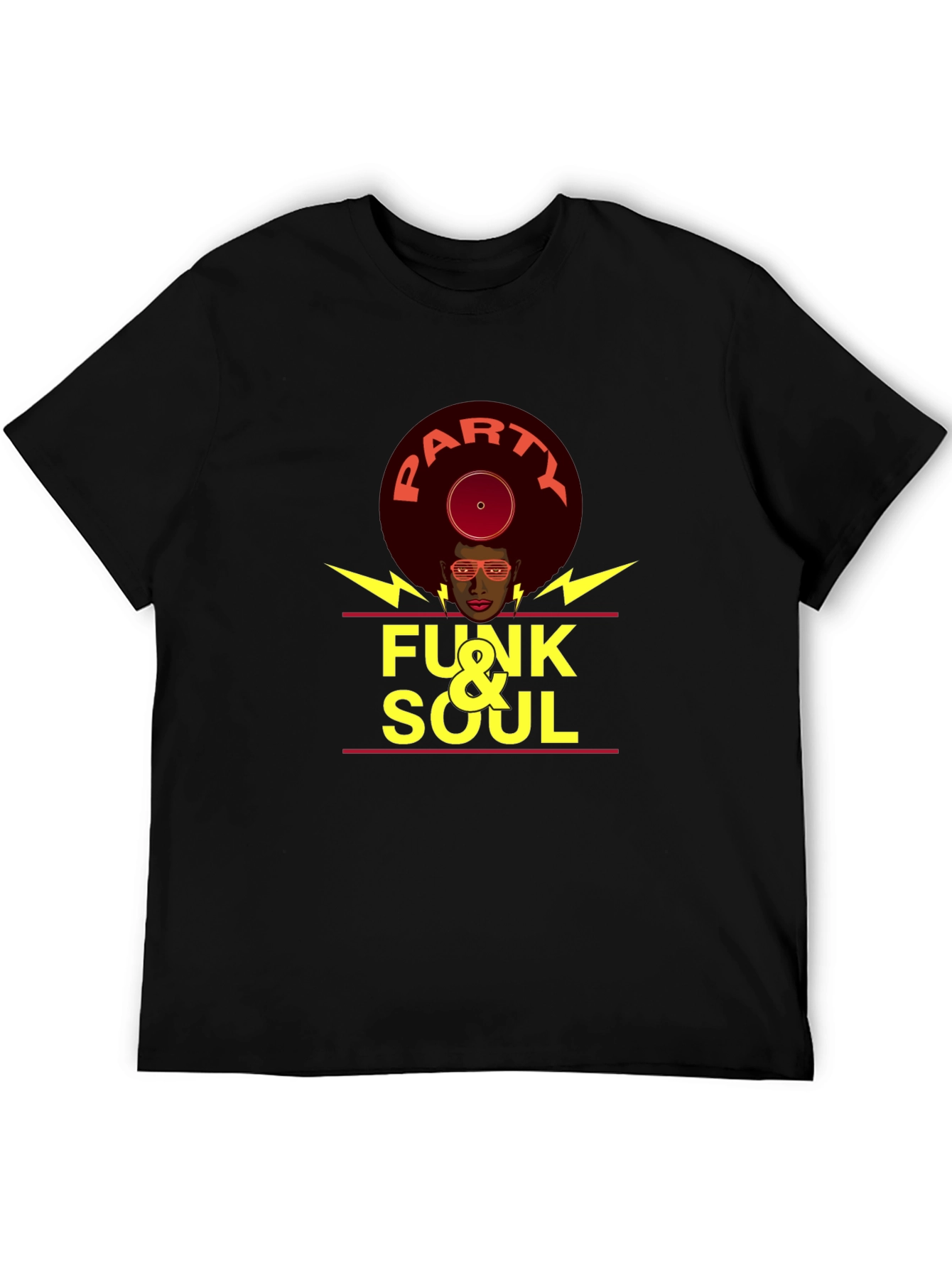 Funk & Soul Party T-Shirt - Groovy Retro Design