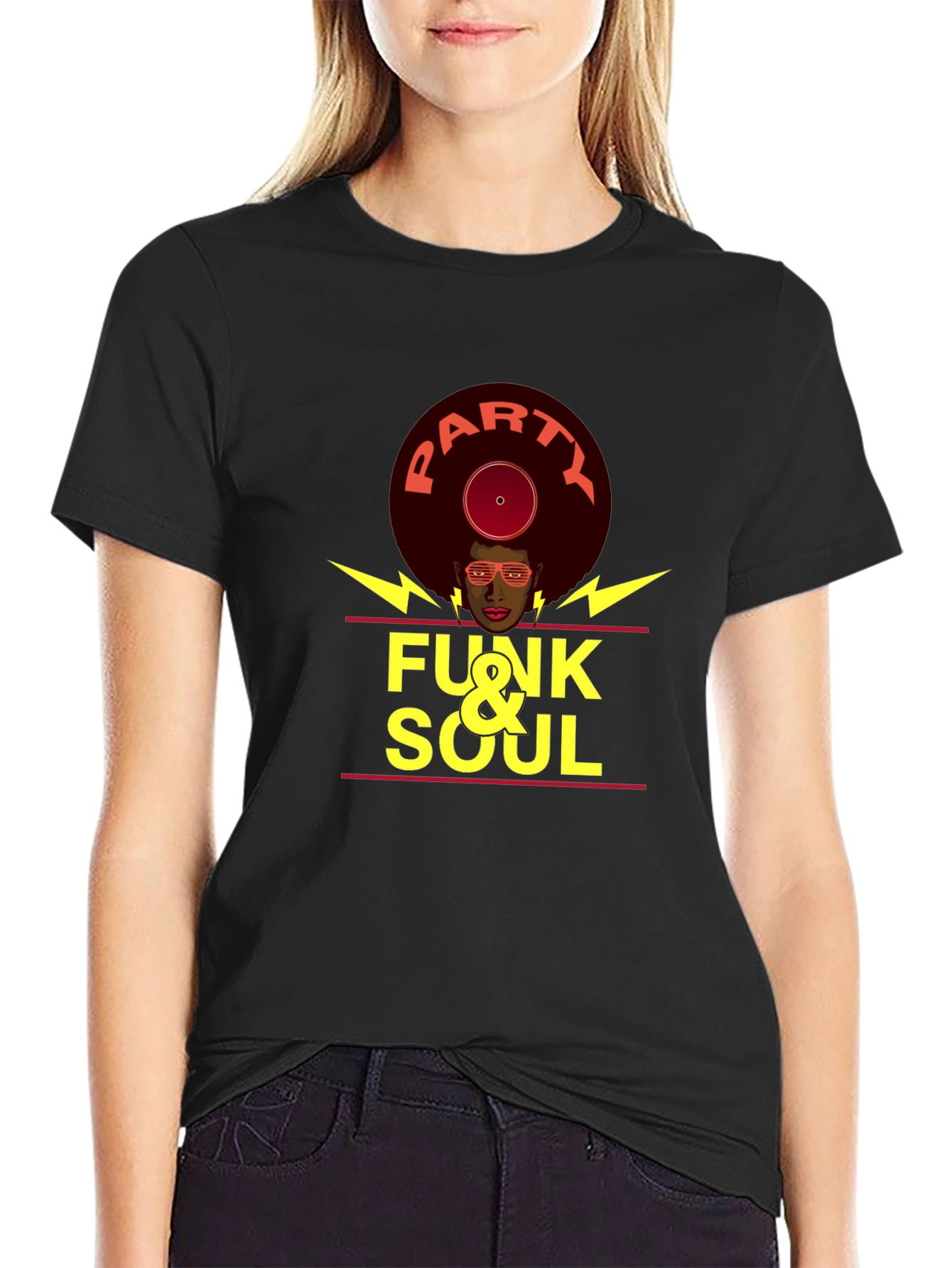 Funk & Soul Party T-Shirt - Groovy Retro Design
