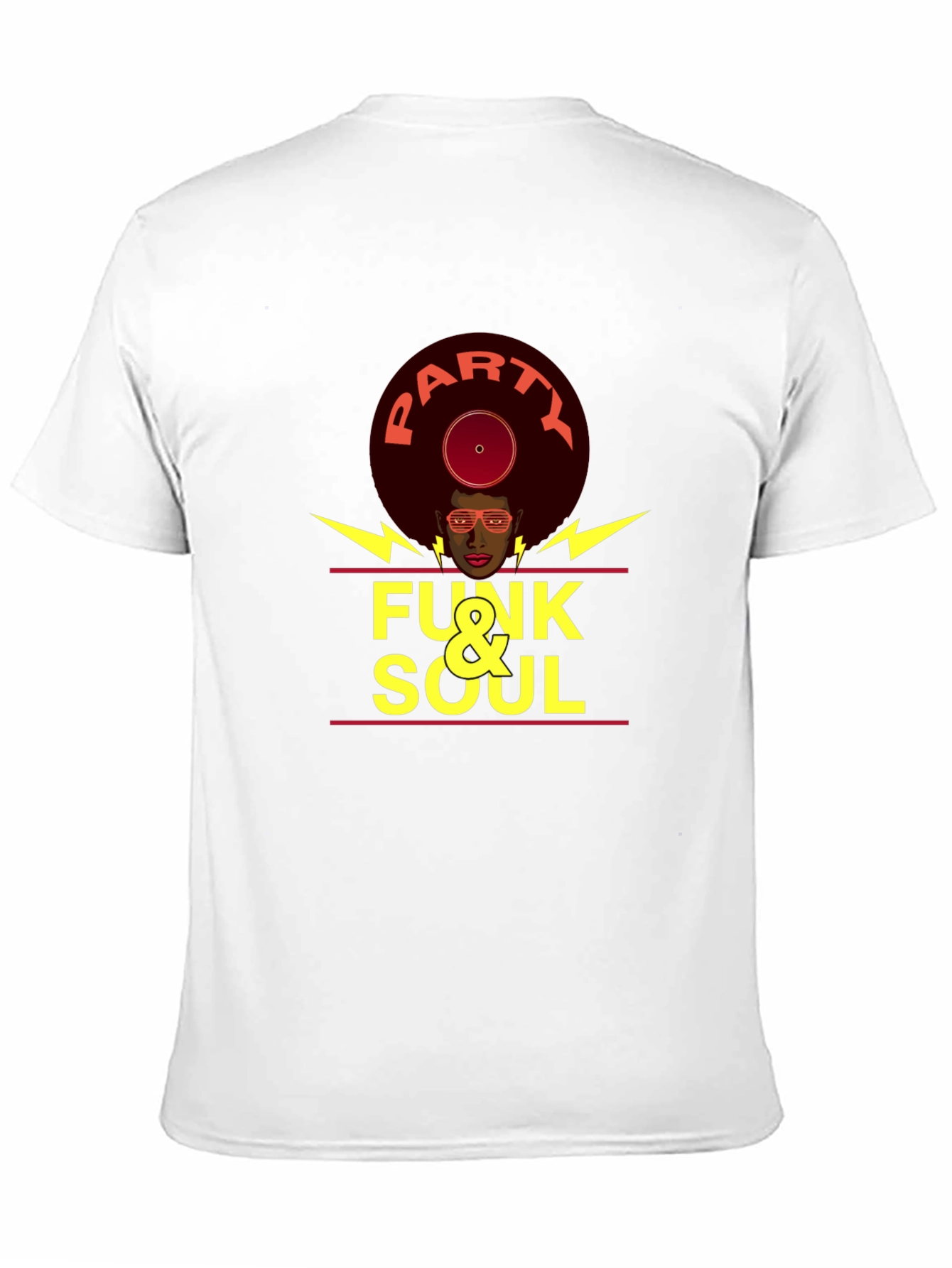 Funk & Soul Party T-Shirt - Groovy Retro Design