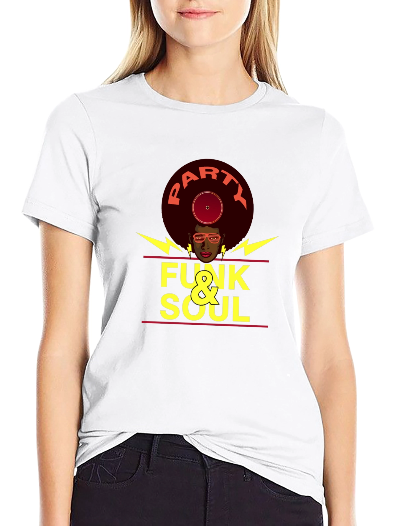Funk & Soul Party T-Shirt - Groovy Retro Design