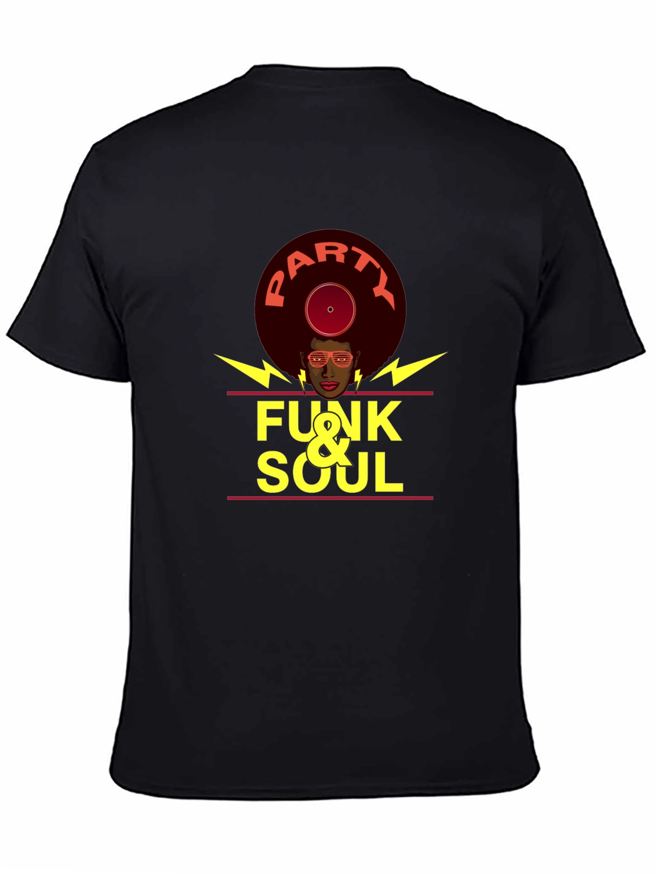 Funk & Soul Party T-Shirt - Groovy Retro Design