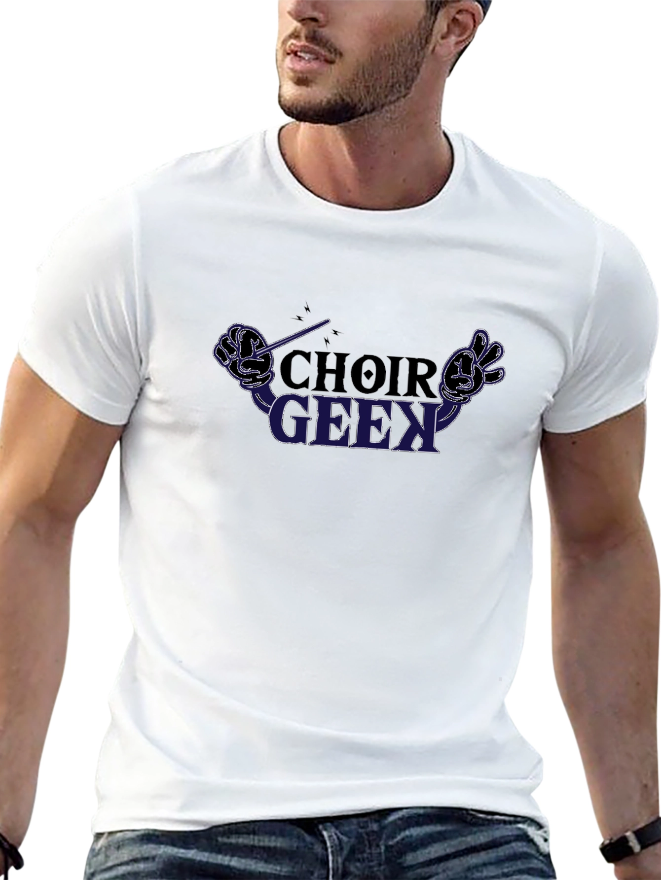 Choir Geek Graphic Tee - Music Lover T-Shirt