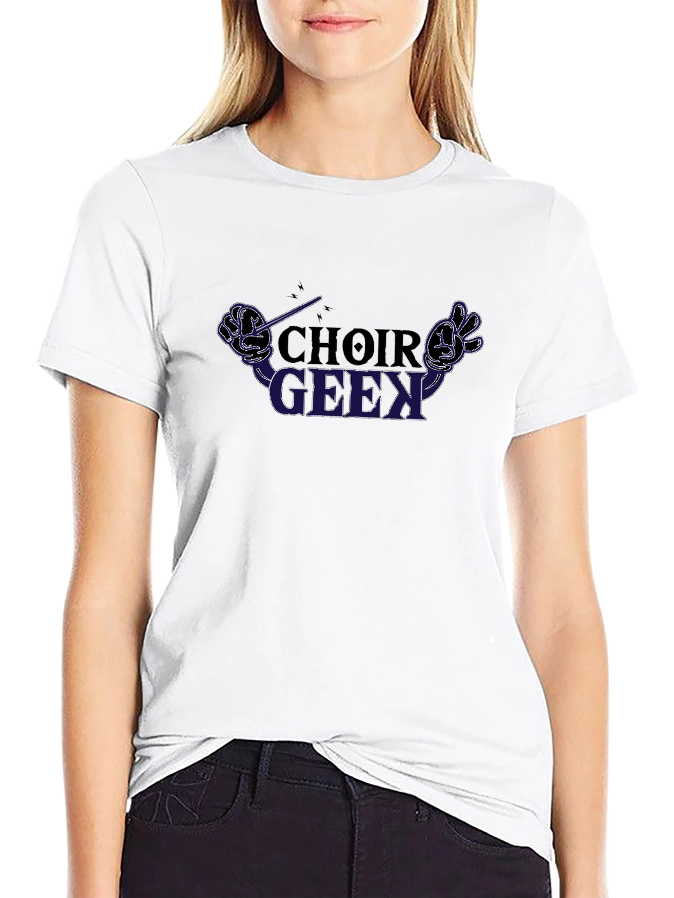 Choir Geek Graphic Tee - Music Lover T-Shirt