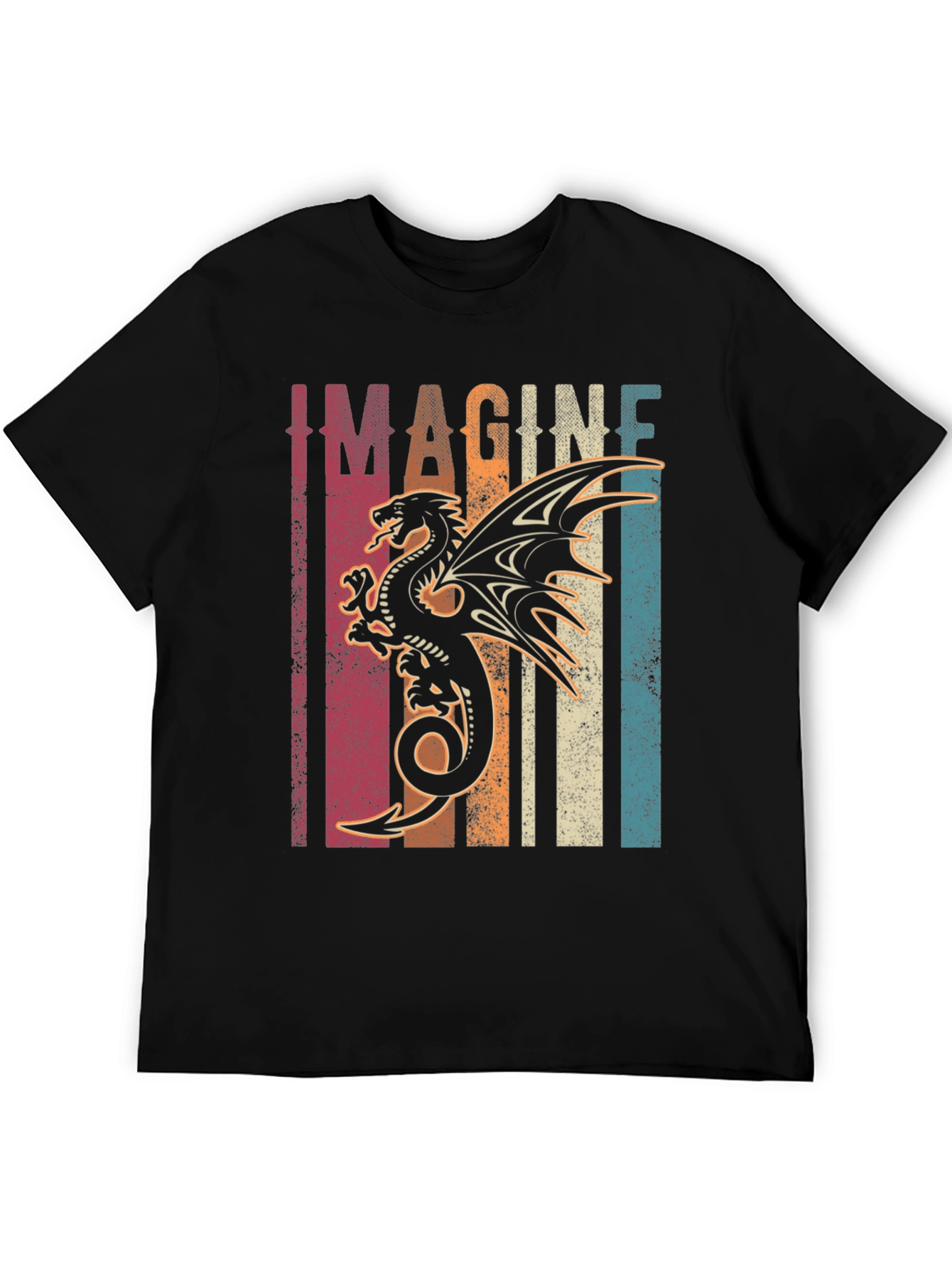 Imagine Dragon Graphic Tee | Unique Retro Design