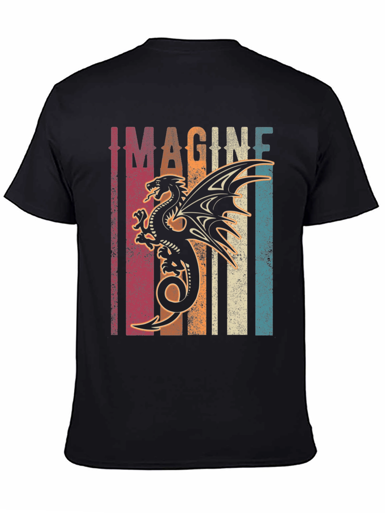 Imagine Dragon Graphic Tee | Unique Retro Design