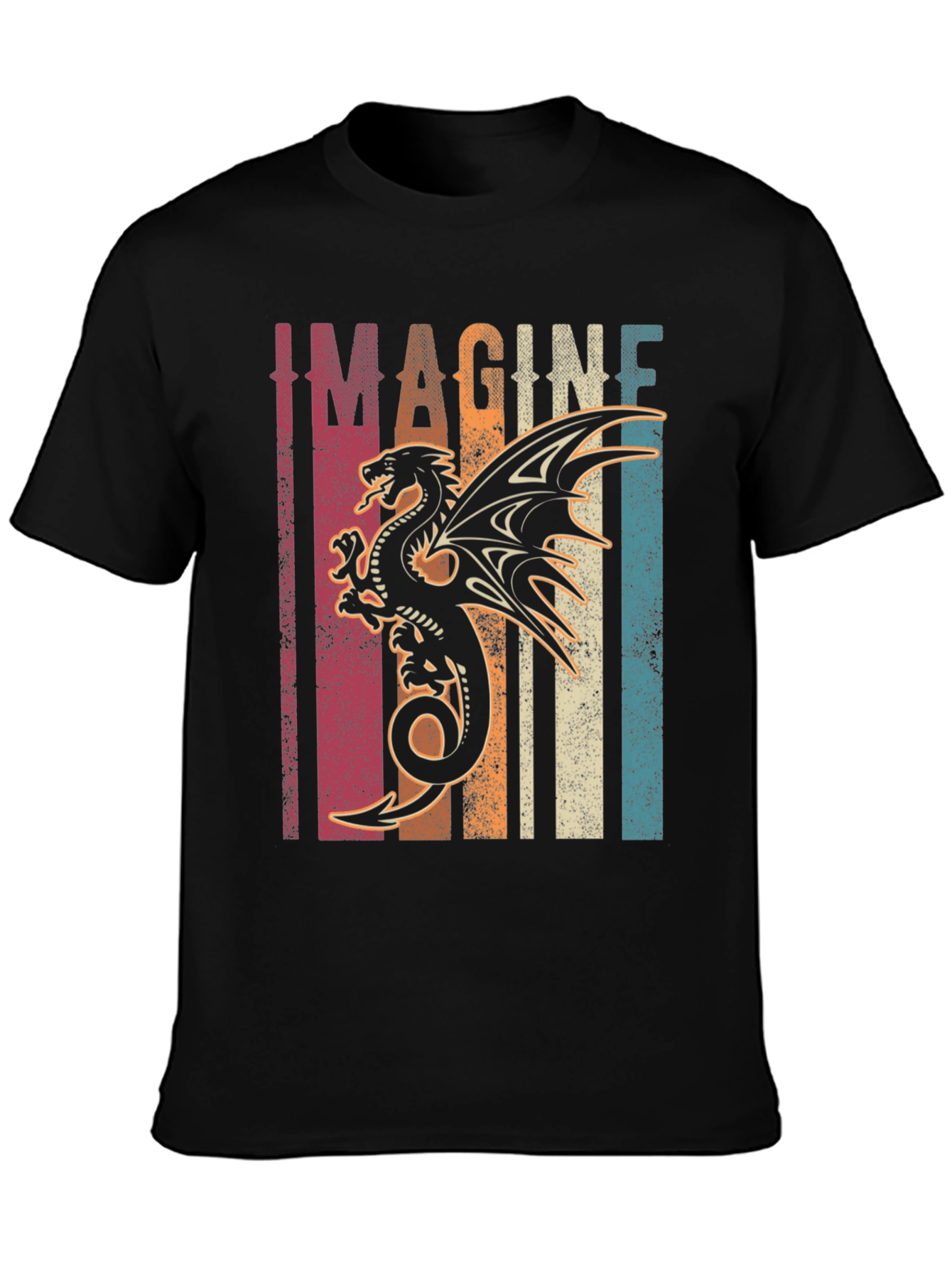 Imagine Dragon Graphic Tee | Unique Retro Design