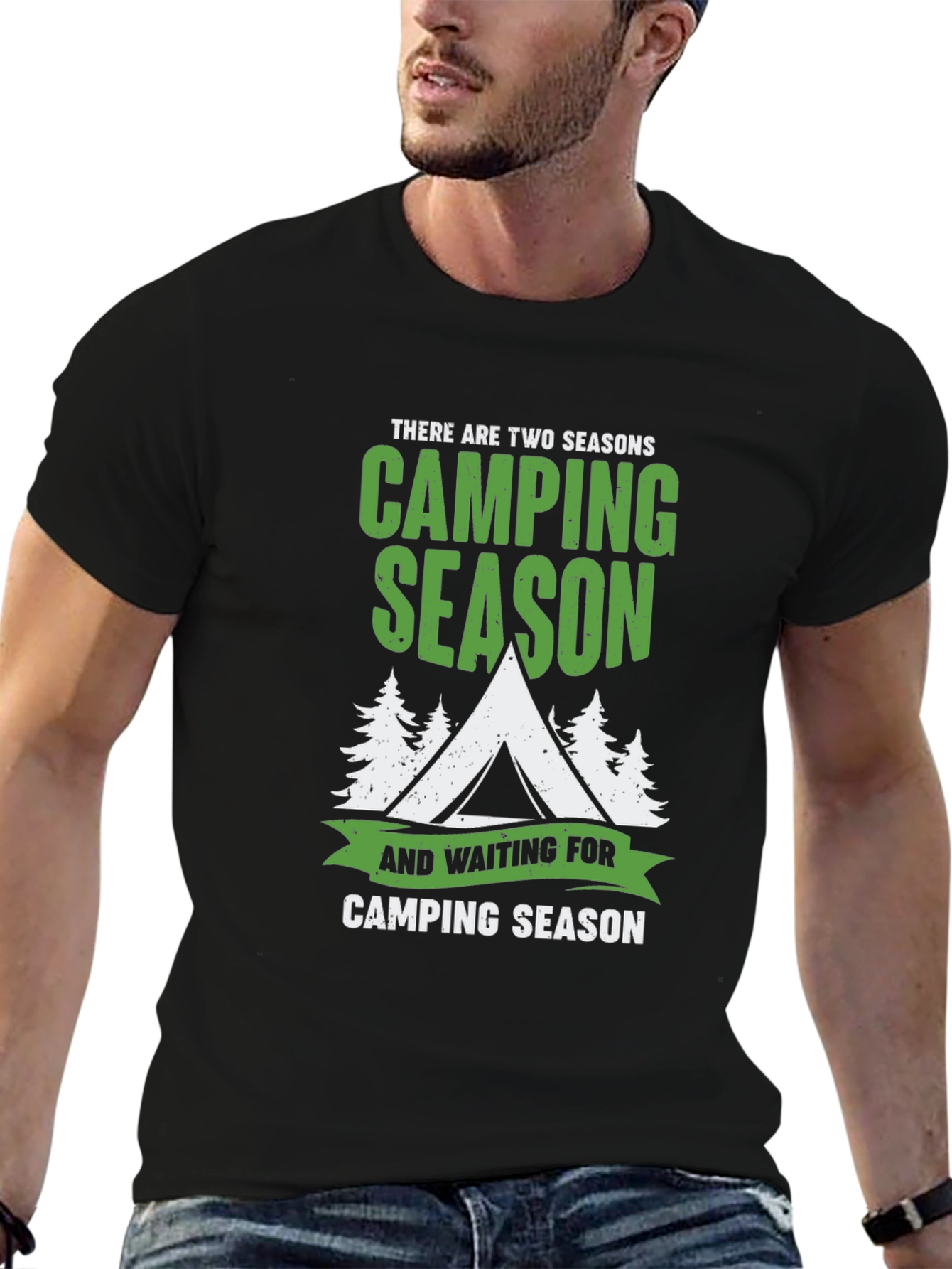 Camping Season T-Shirt - Outdoor Adventure Apparel