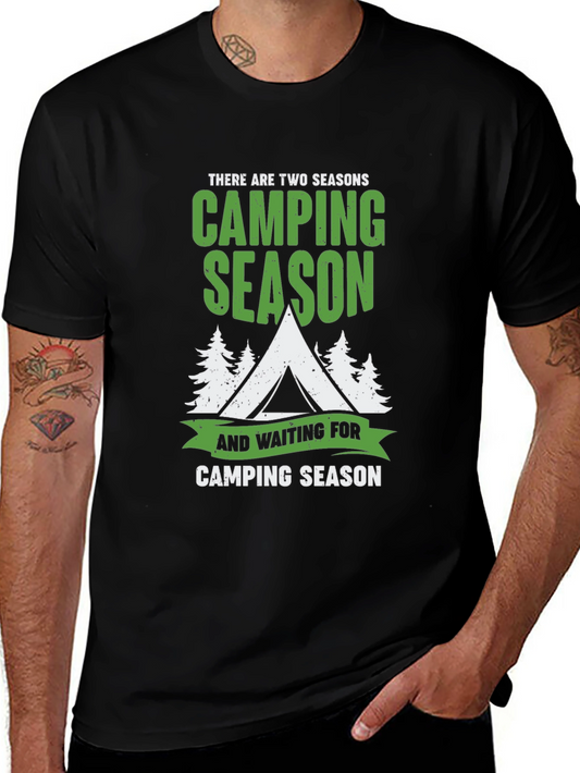 Camping Season T-Shirt - Outdoor Adventure Apparel