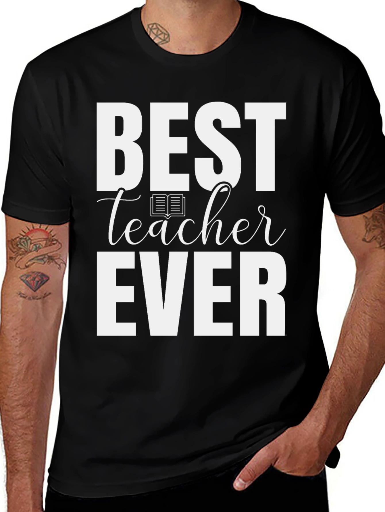Best Teacher Ever Graphic Tee