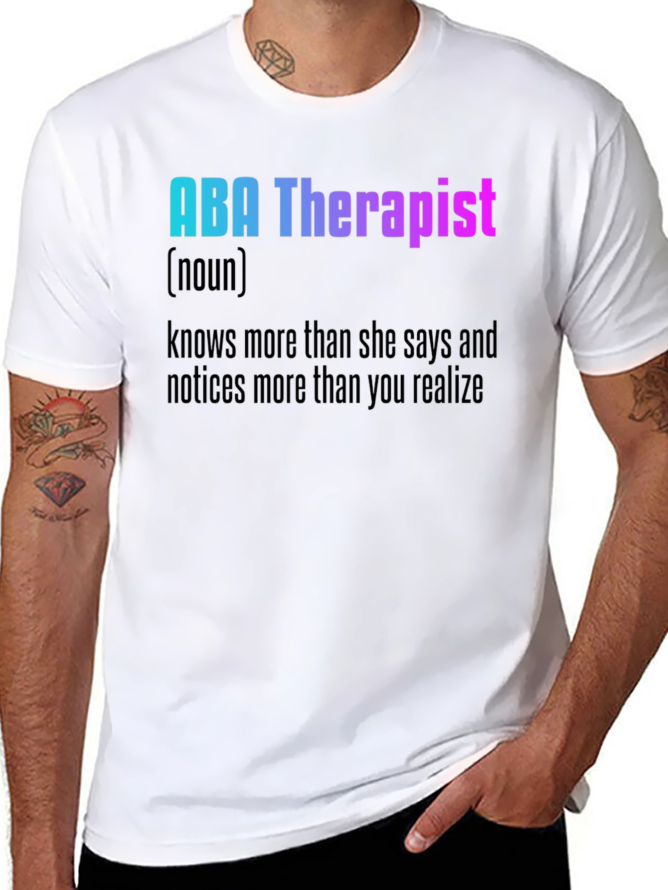 ABA Therapist Definition T-Shirt