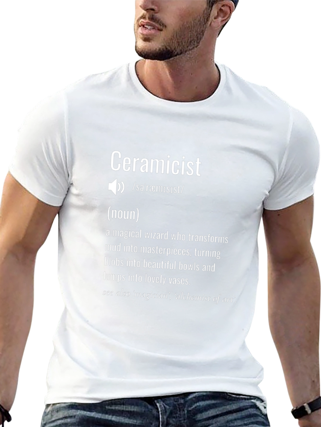 Ceramicist Definition T-Shirt - Potter Gift