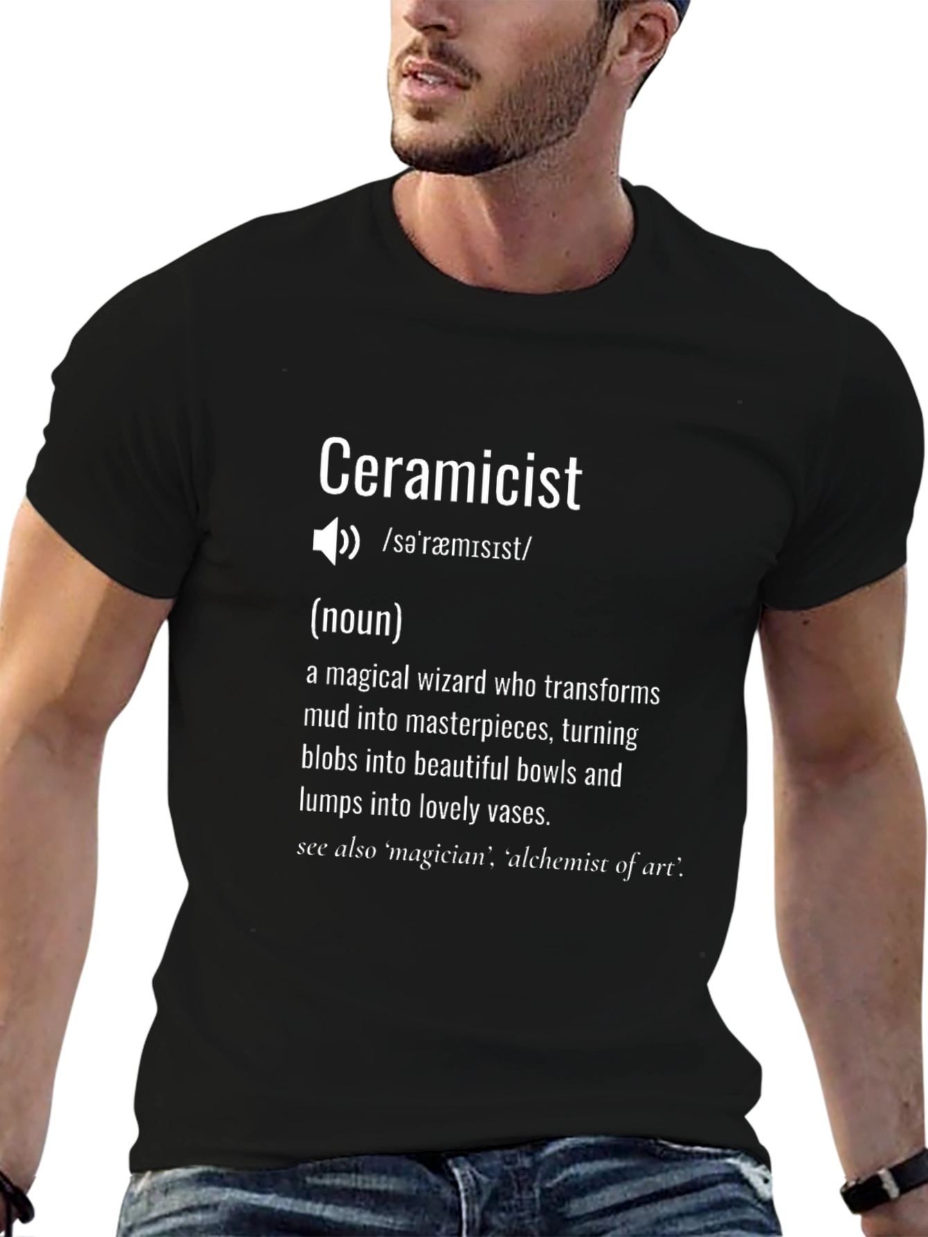 Ceramicist Definition T-Shirt - Potter Gift