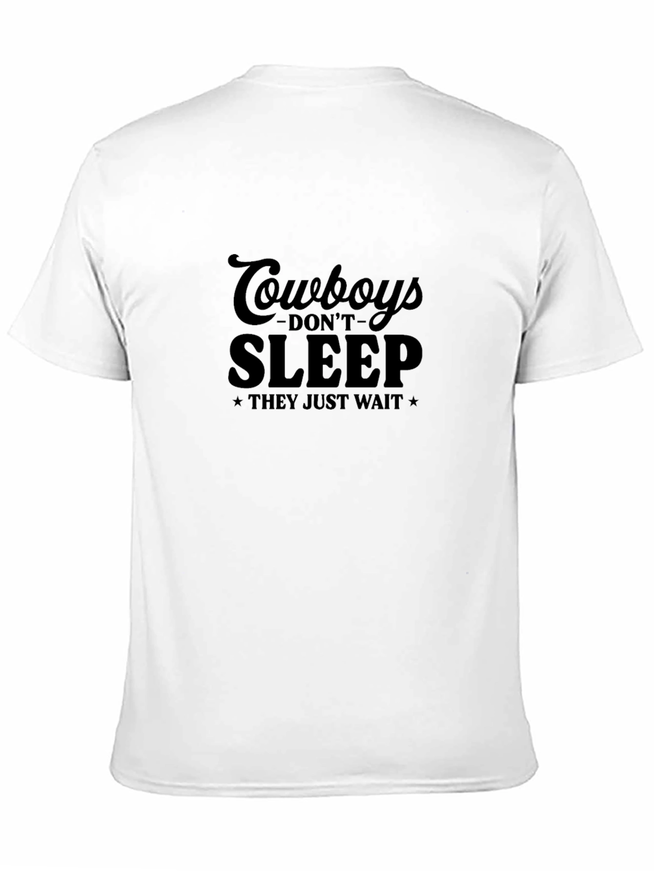 Cowboys Dont Sleep T-Shirt - Western Style Tee