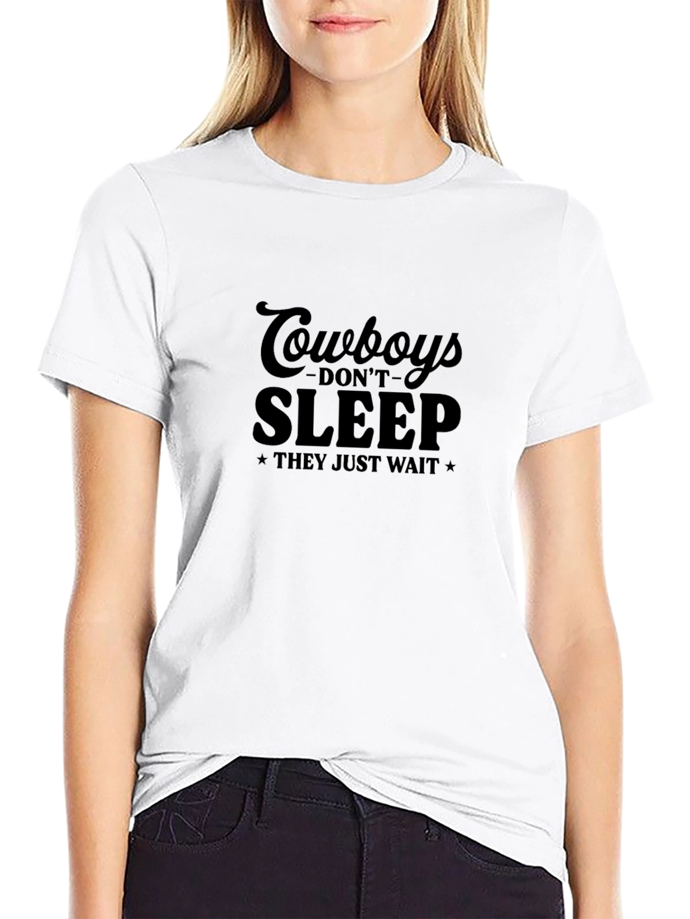 Cowboys Dont Sleep T-Shirt - Western Style Tee