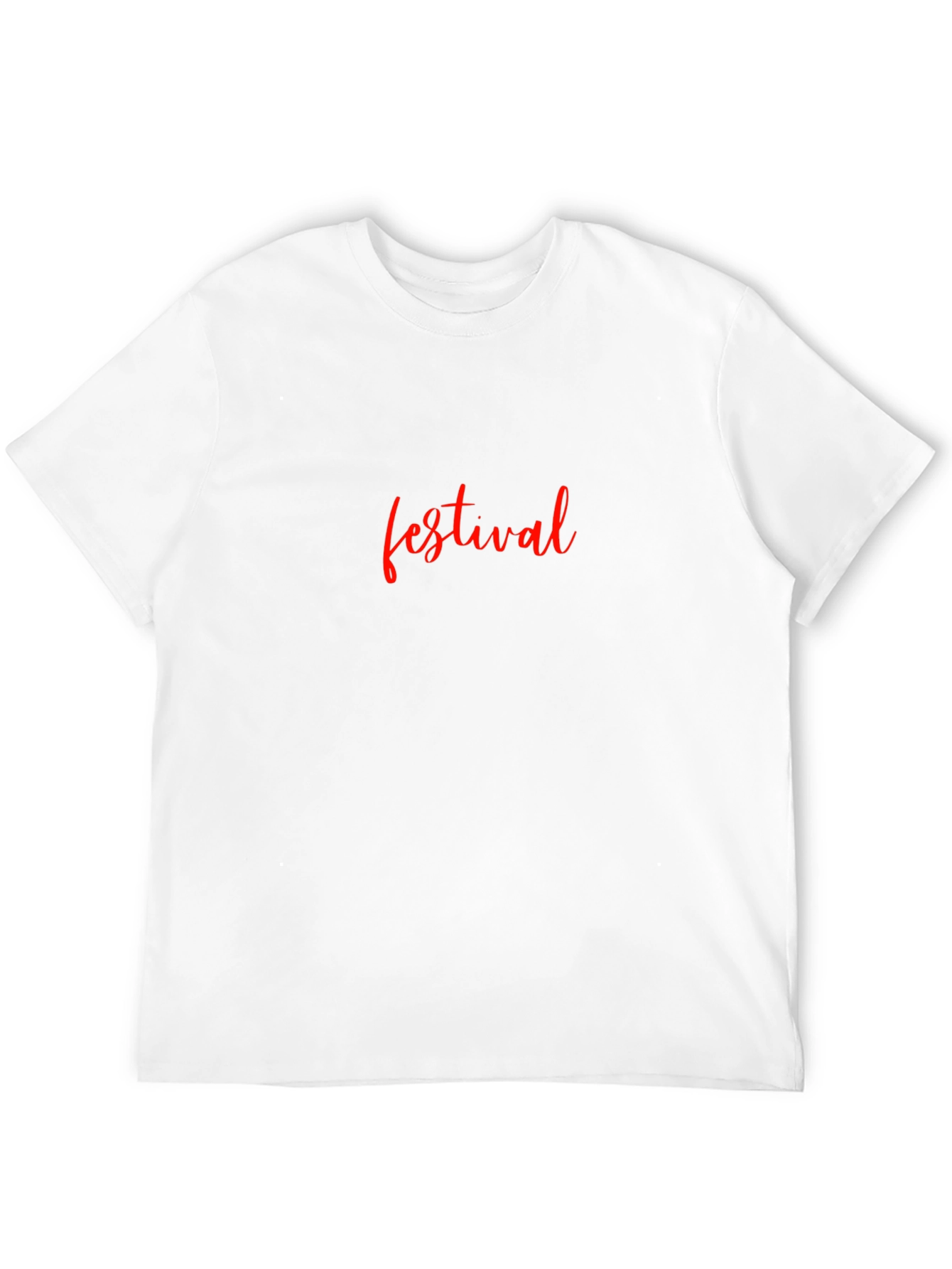 Festival Graphic Tee - Mens Black T-Shirt