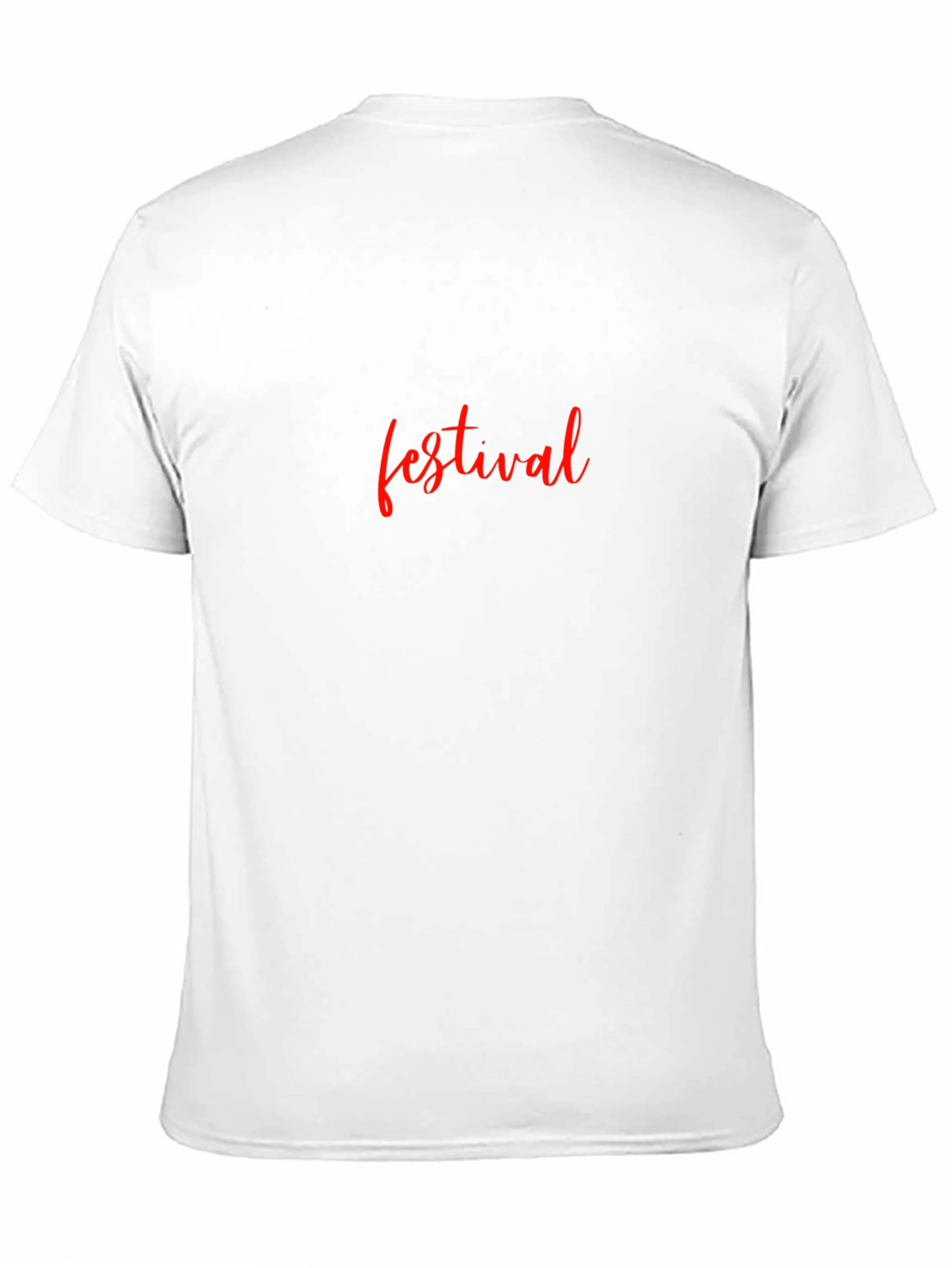 Festival Graphic Tee - Mens Black T-Shirt