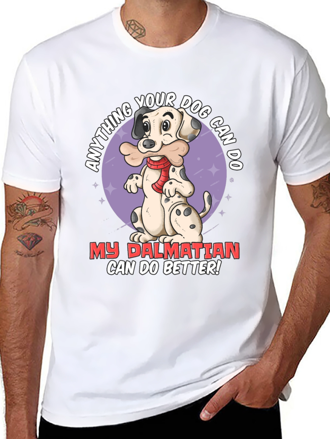 Dalmatian Dog T-Shirt - Cute Pet Lover Tee