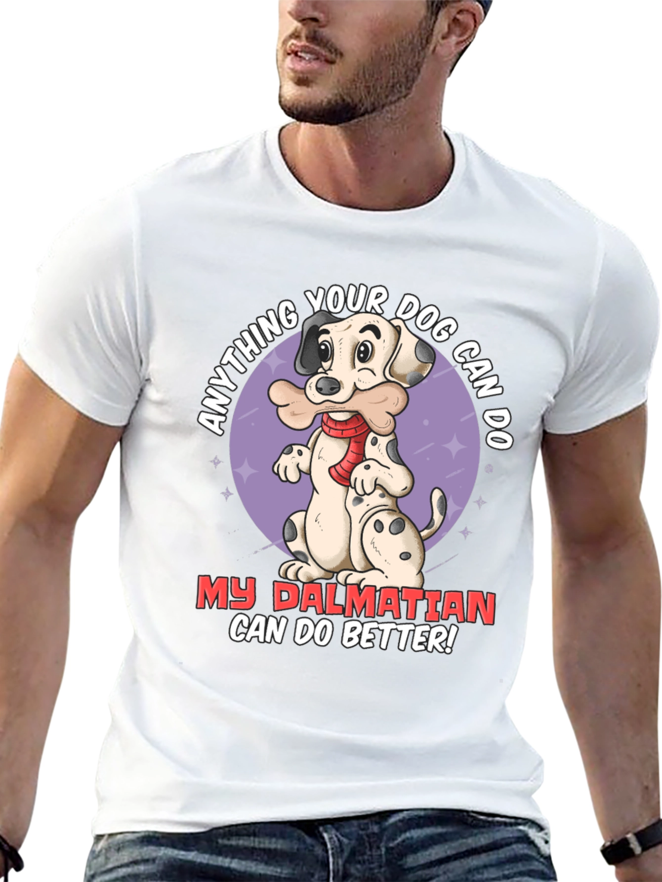 Dalmatian Dog T-Shirt - Cute Pet Lover Tee