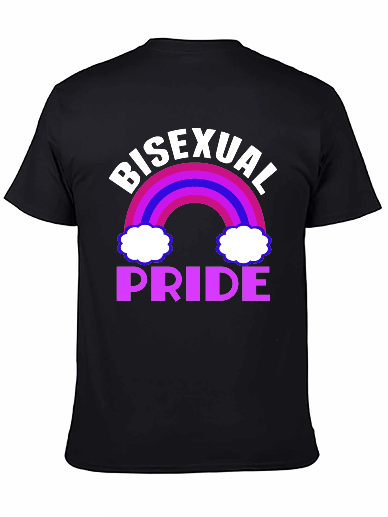 Bisexual Pride T-Shirt Rainbow LGBTQ Tee