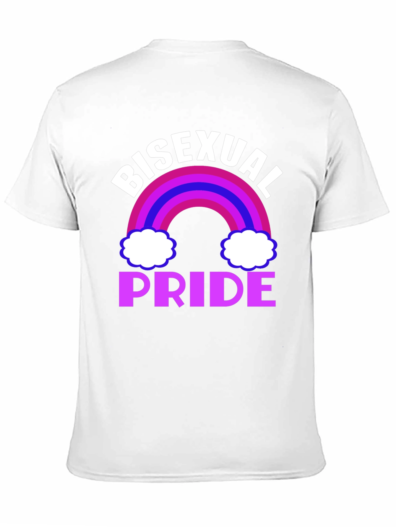 Bisexual Pride T-Shirt Rainbow LGBTQ Tee