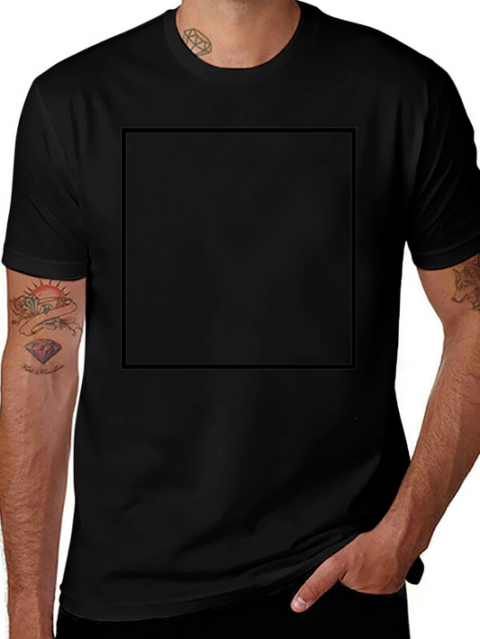 Classic Black Crewneck T-Shirt: Everyday Comfort