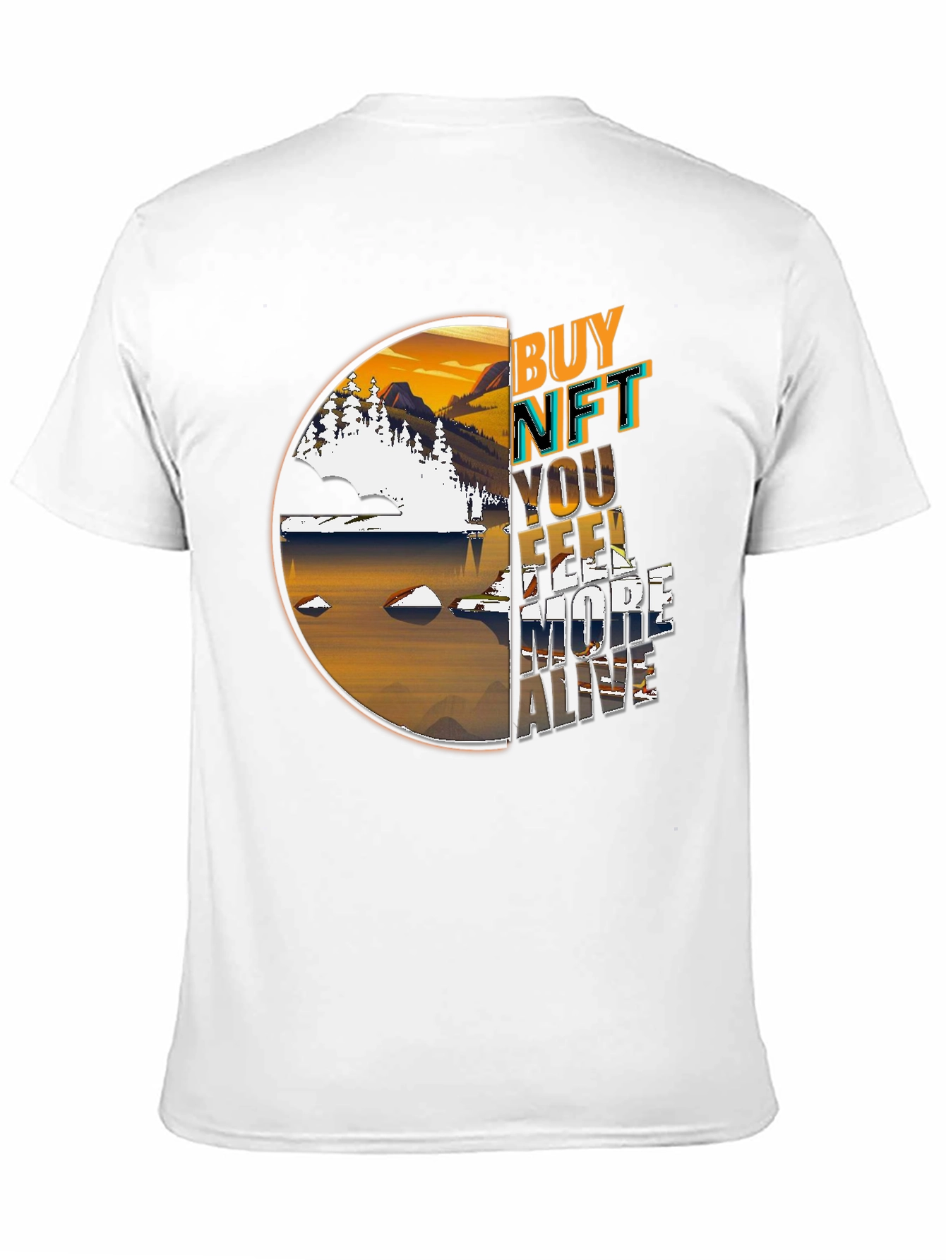 Buy NFT Feel More Alive Graphic T-Shirt