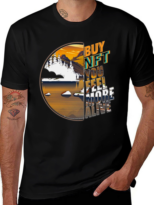 Buy NFT Feel More Alive Graphic T-Shirt
