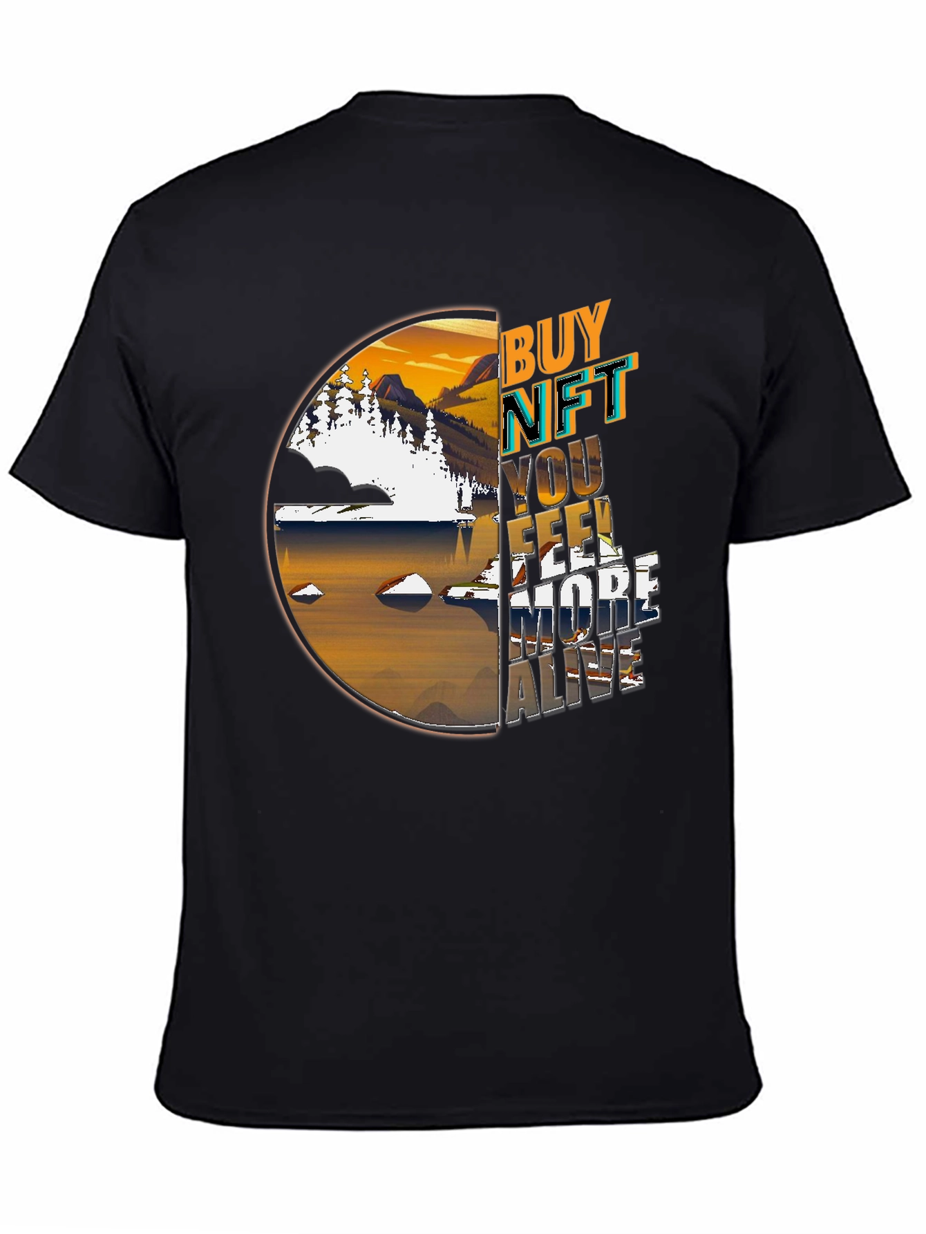 Buy NFT Feel More Alive Graphic T-Shirt