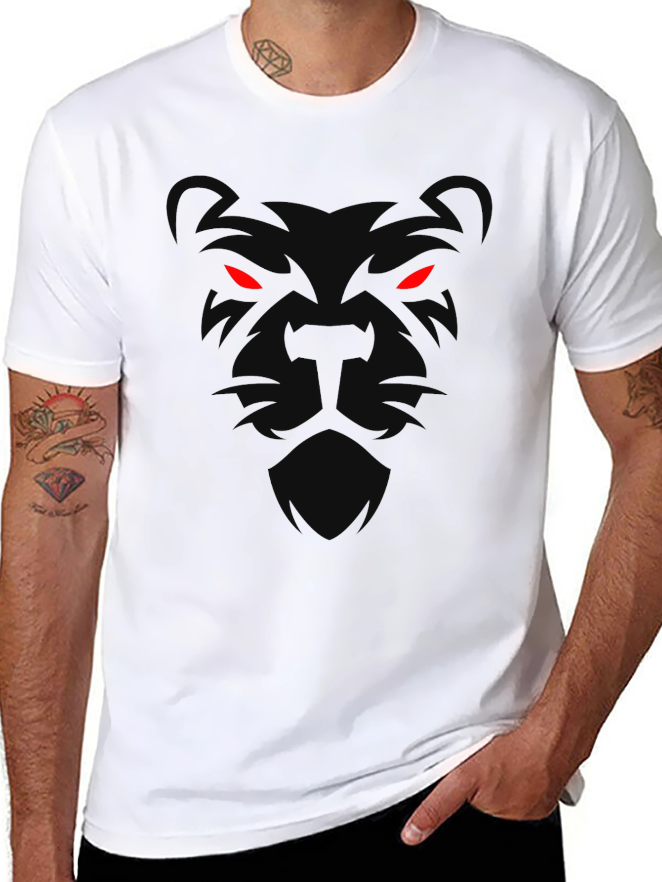 Black Panther Graphic Tee - Mens Short Sleeve