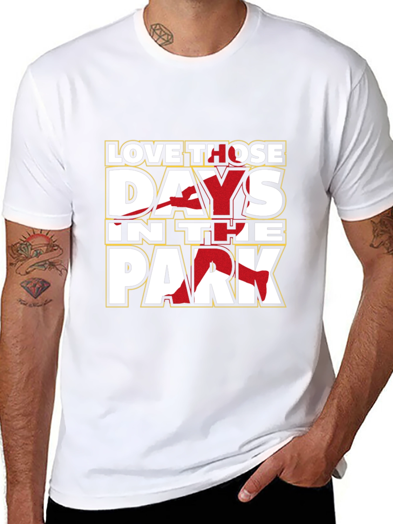 Love Those Days In The Park Graphic T-Shirt