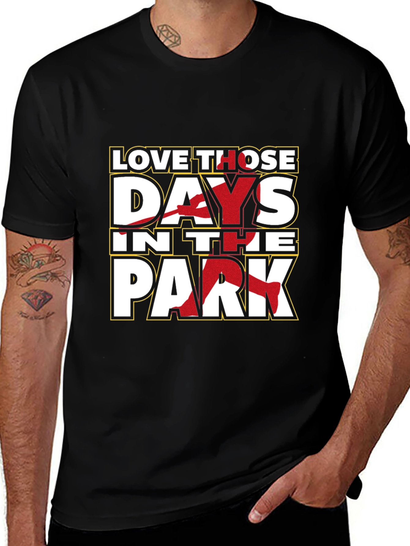 Love Those Days In The Park Graphic T-Shirt