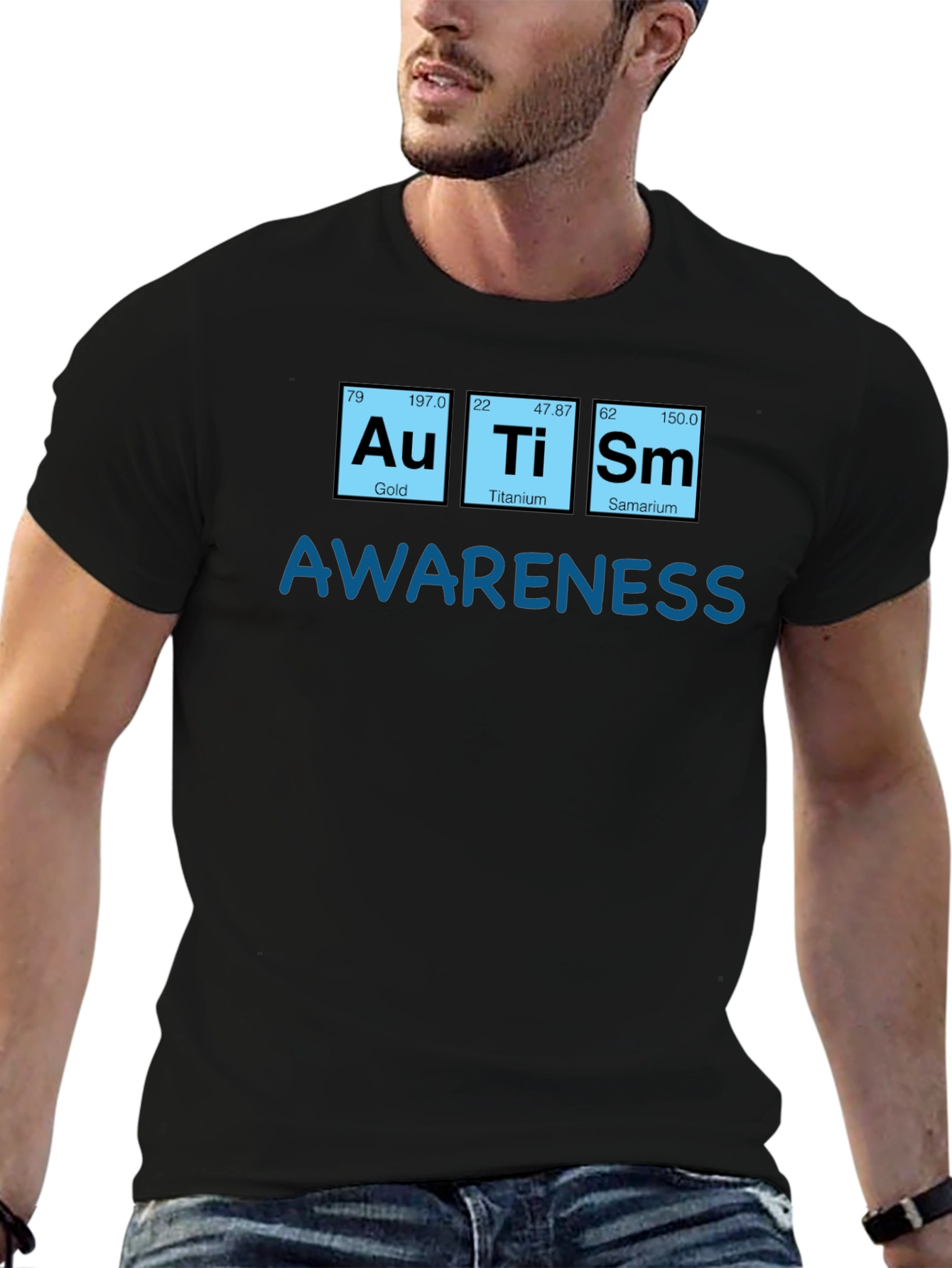 Autism Awareness Periodic Table T-Shirt