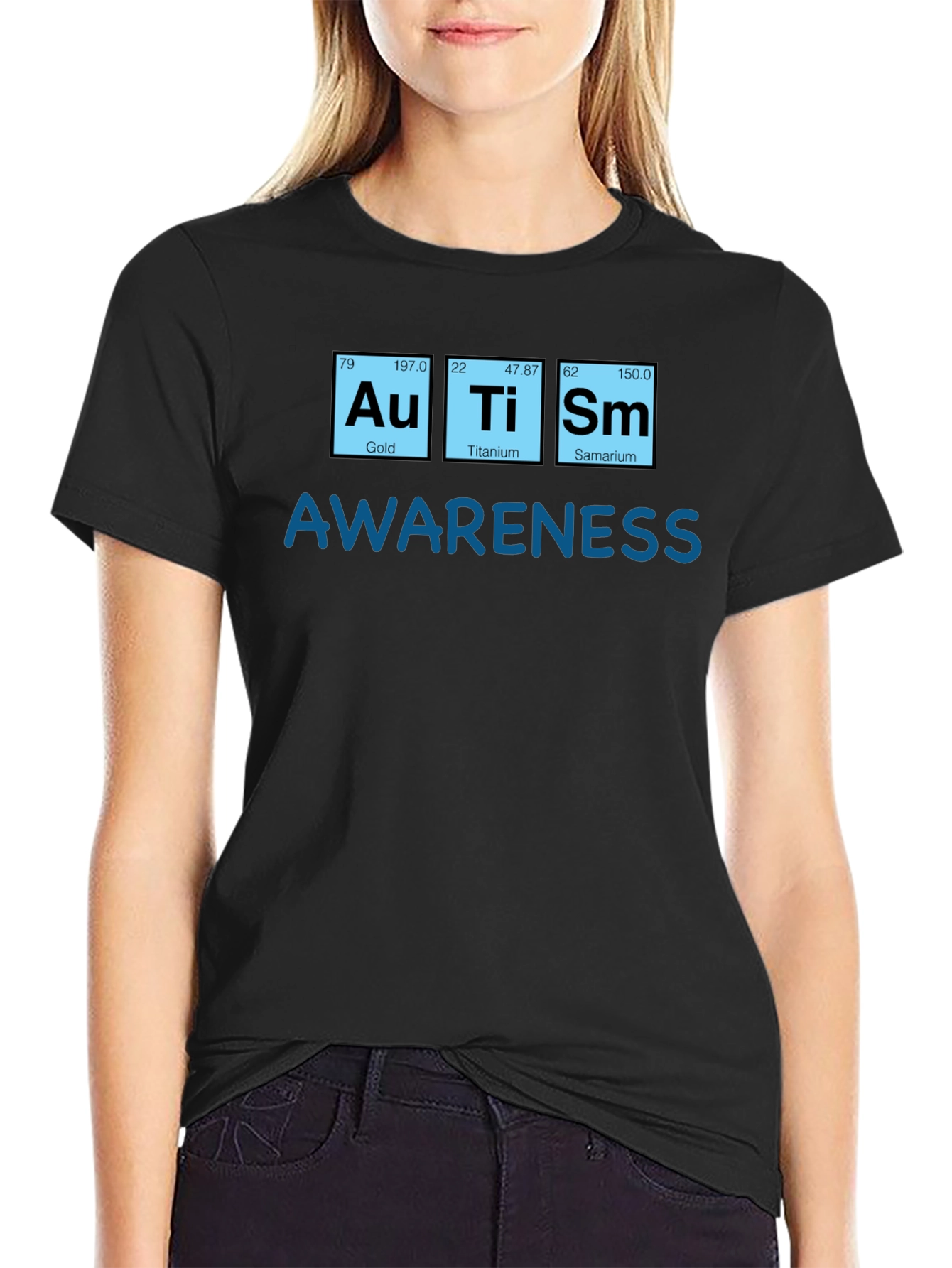 Autism Awareness Periodic Table T-Shirt