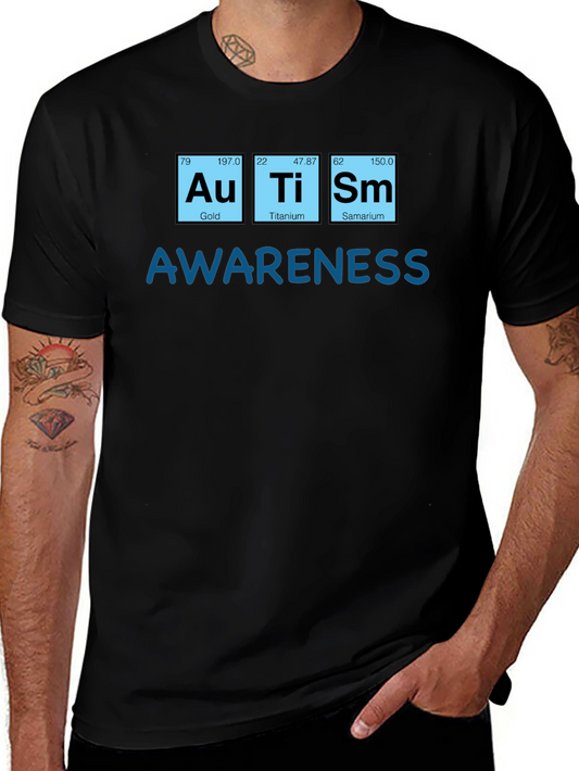 Autism Awareness Periodic Table T-Shirt
