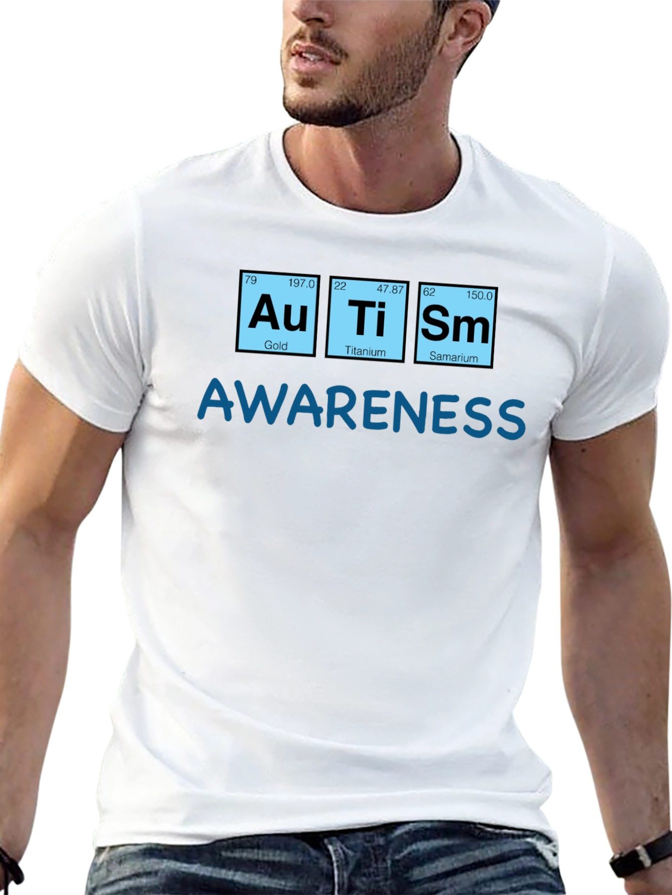 Autism Awareness Periodic Table T-Shirt
