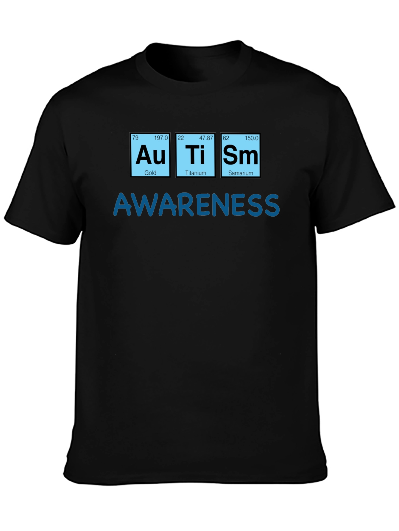 Autism Awareness Periodic Table T-Shirt