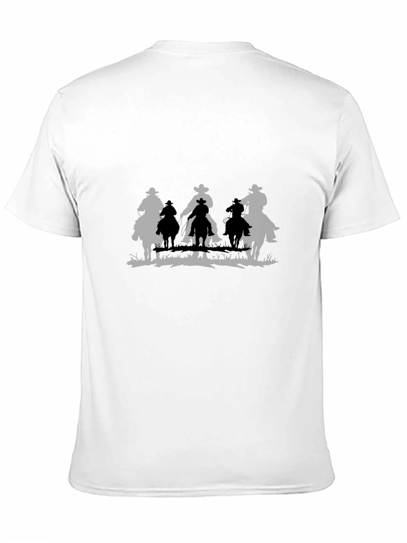 Western Silhouette T-Shirt - Ride into the Sunset!
